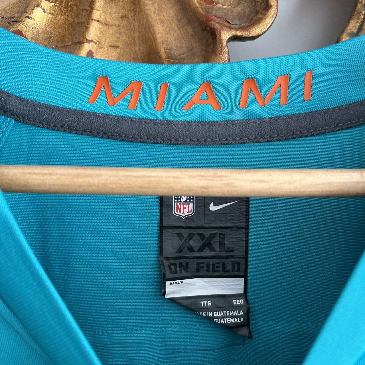 NFL × Nike Nike Miami Dolphins NFL Ryan Tannehill #17 Jersey Size US XXL / EU 58 / 5 - 4 Thumbnail