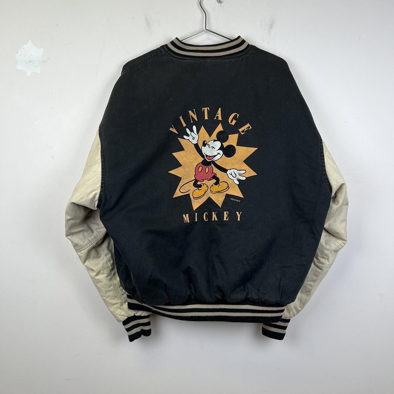 Vintage Mickey Mouse Bomber Jacket 90s Disney