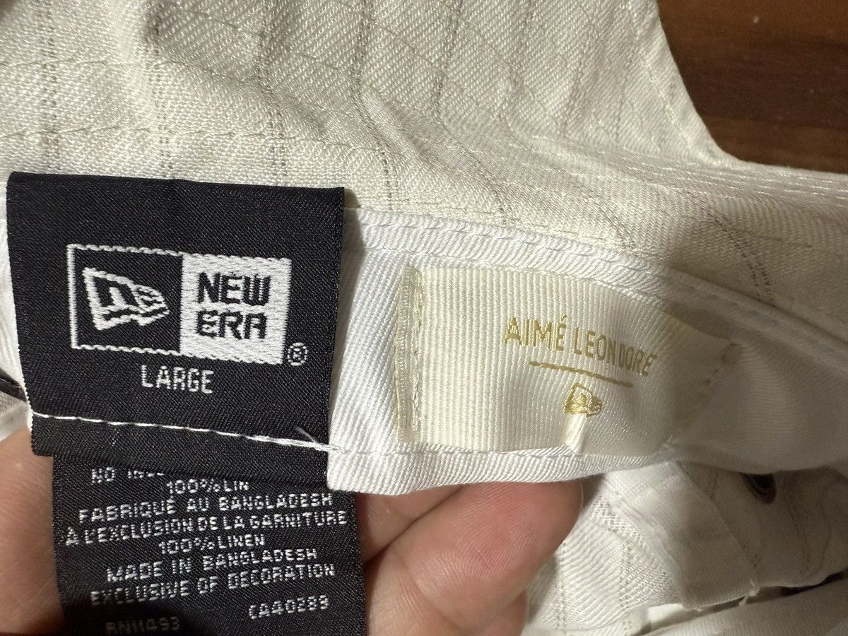 Aime Leon Dore Aime Leon Dore ALD / New Era Yankees Striped Linen Bucket Size ONE SIZE - 11 Thumbnail