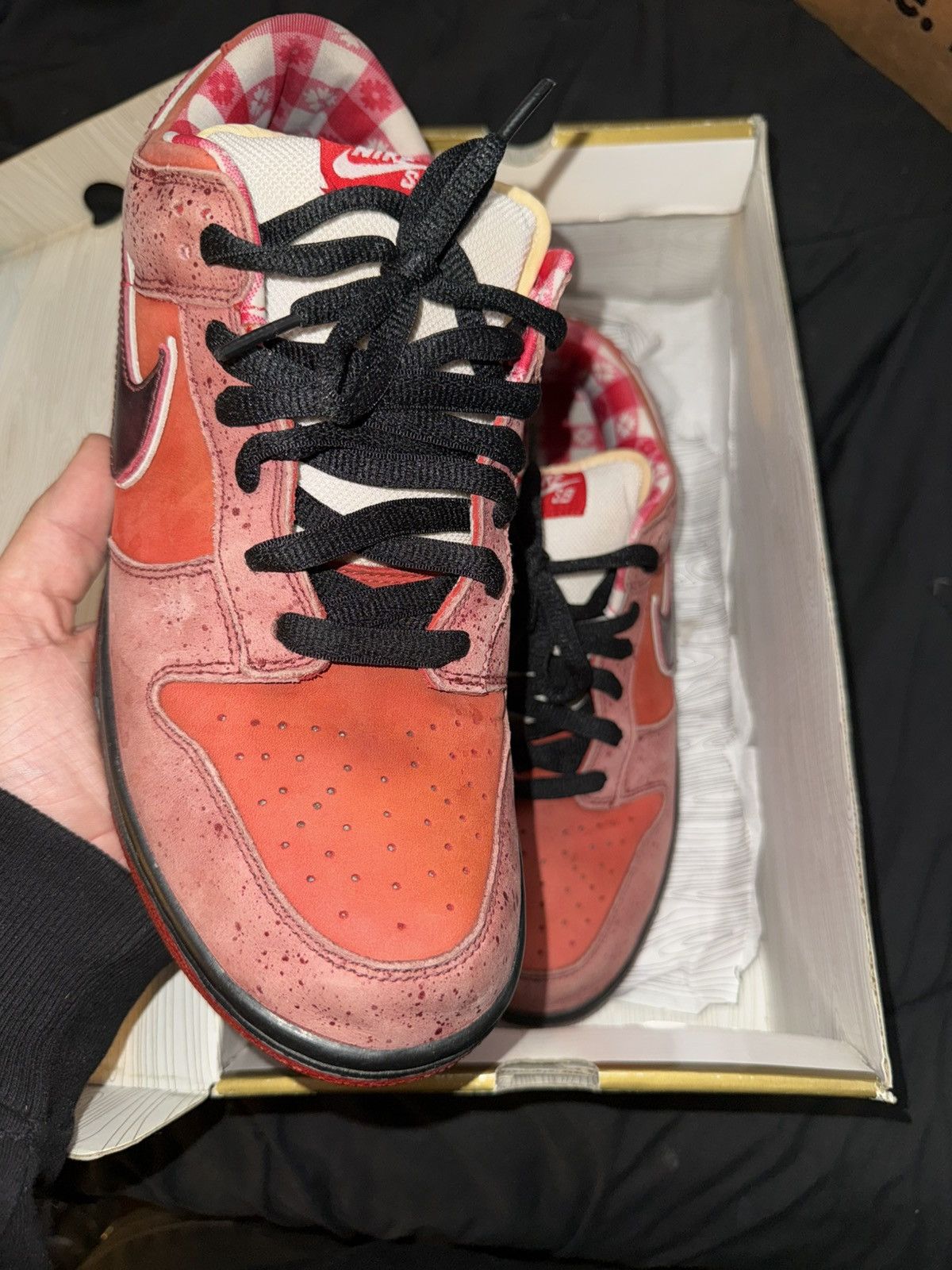 Nike SB Nike sb low red lobster size 11.5 Size US 11.5 / EU 44-45 - 3 Thumbnail