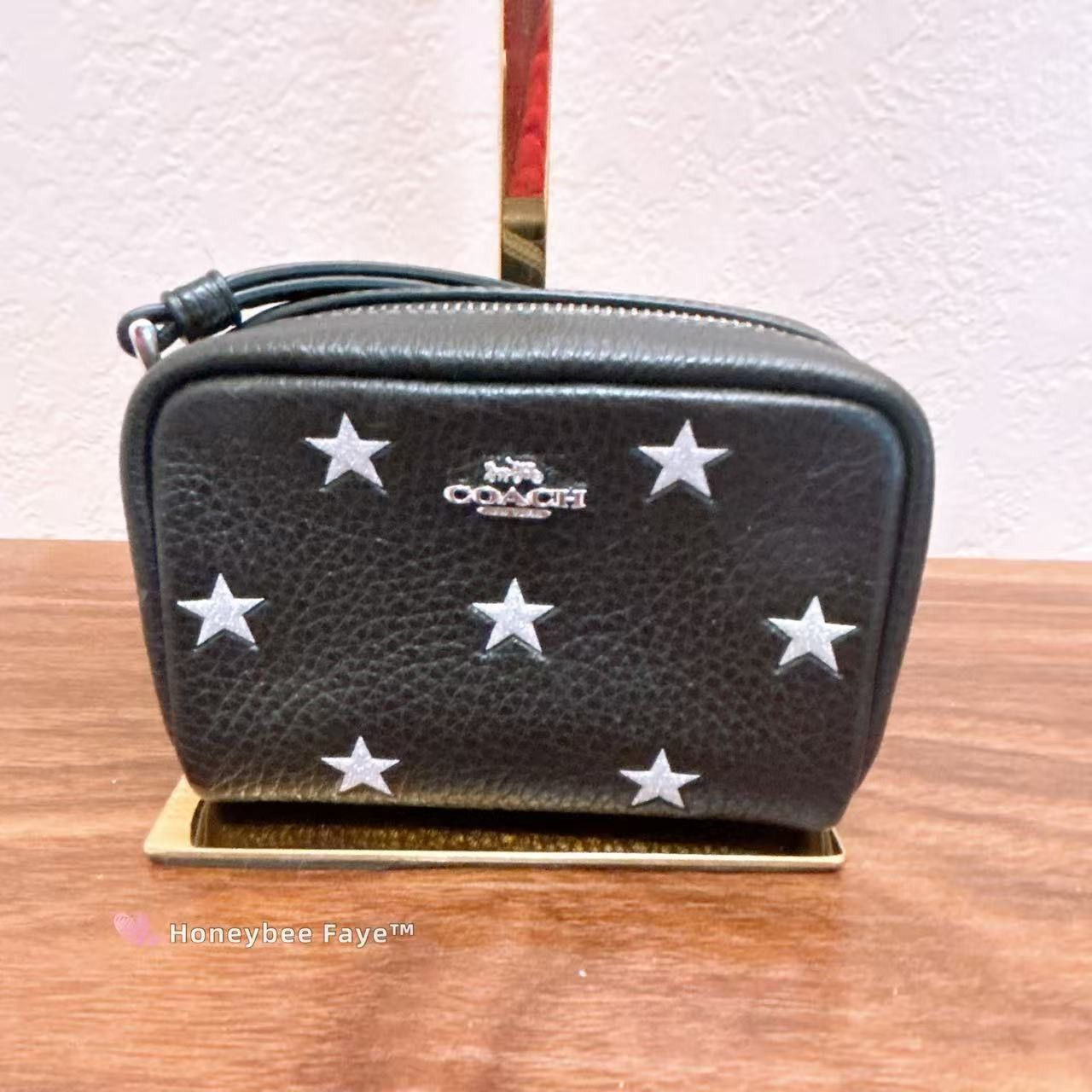 Coach Pouch Wristlet With Star Print CW413 Size ONE SIZE - 2 Thumbnail