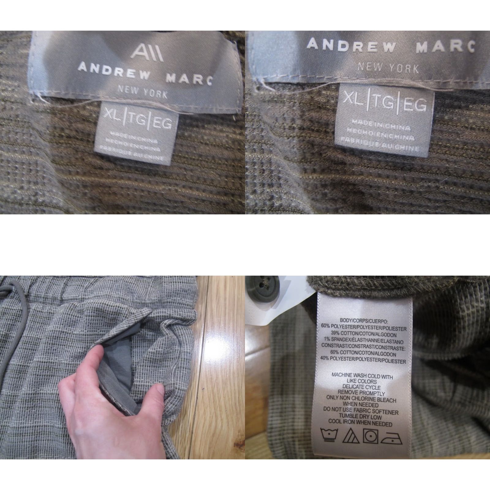 Andrew Marc VINTAGE? No. Size 40" / US 18 - 8 Thumbnail