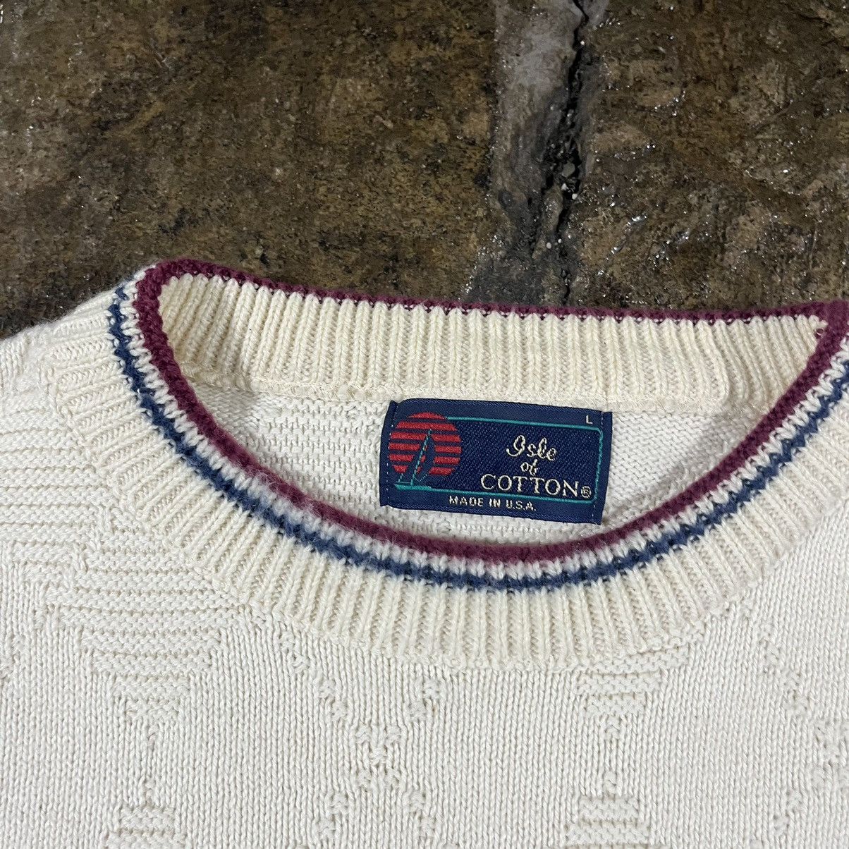 Hathaway Golf × Vintage Crazy Vintage 90s Golf Argyle Embroidered Knit Sweater Size US L / EU 52-54 / 3 - 4 Thumbnail