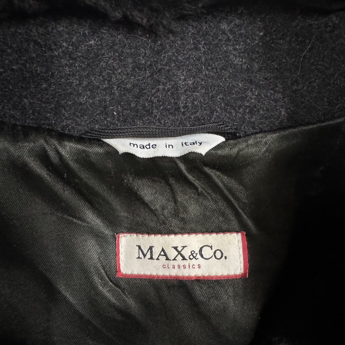 Maison Margiela Max&co Classic Faux Fur Collared Wool Long Jacket Size US M / EU 48-50 / 2 - 19 Thumbnail