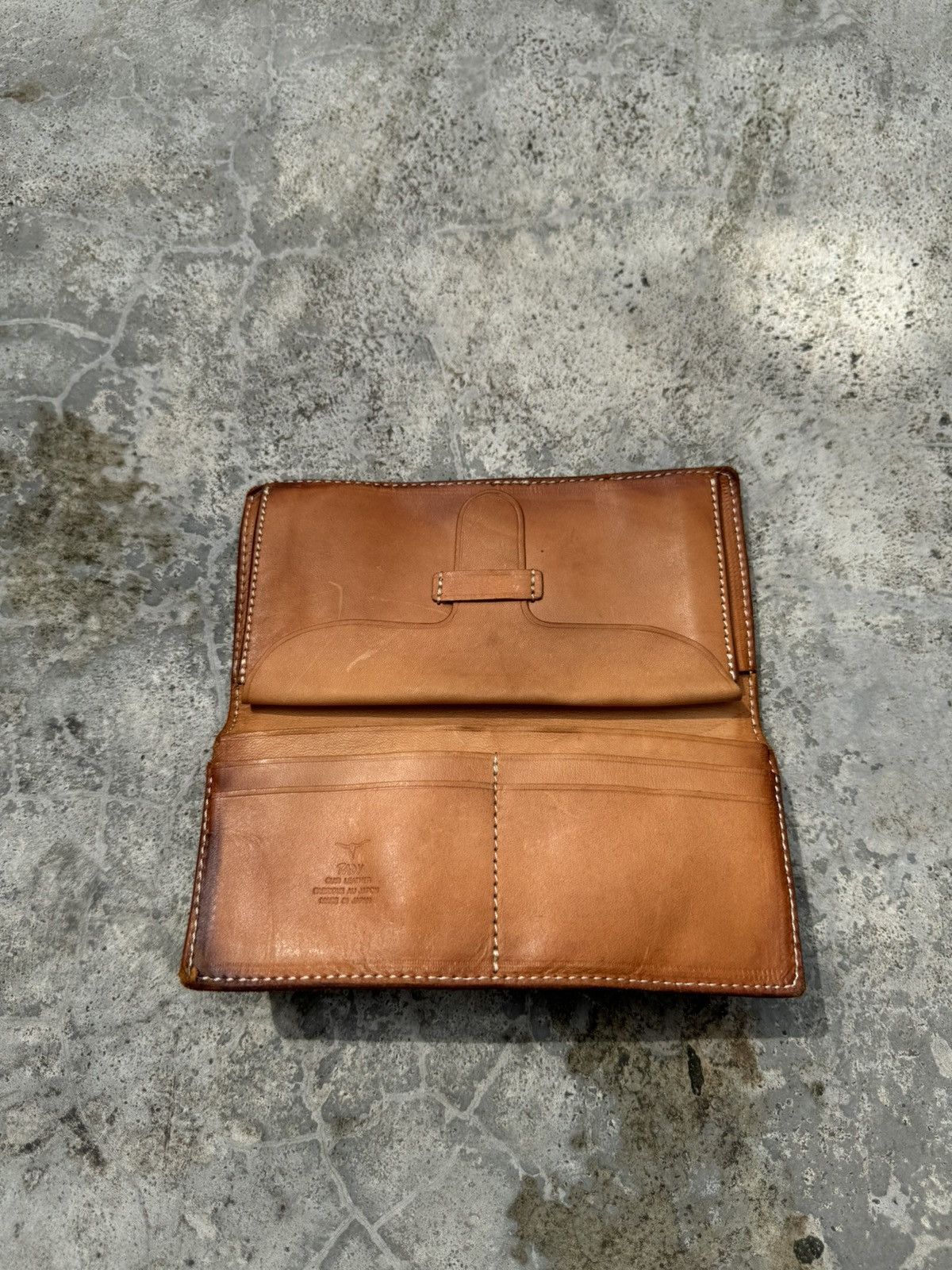 Leather × TADY & KING × Vintage Tady Leather Cross Long Wallet Chrome Hearts Inspired Size ONE SIZE - 3 Thumbnail