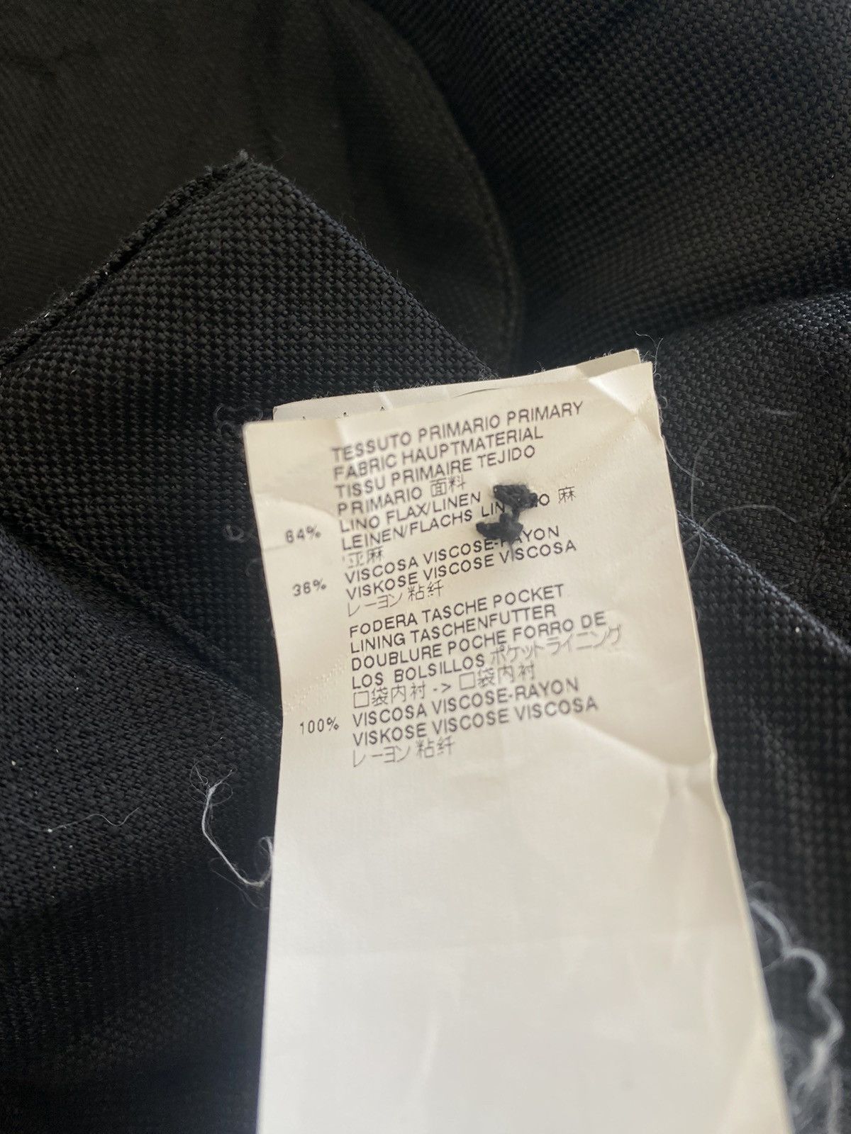 Maison Margiela Maison Margiela Linen/Rayon Sleeve Less Coat Size US M / EU 48-50 / 2 - 8 Thumbnail
