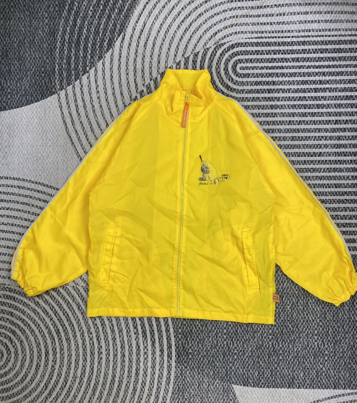 Japanese Brand Vintage Bi-Way Yellow Windbreaker Size US M / EU 48-50 / 2 - 1 Thumbnail