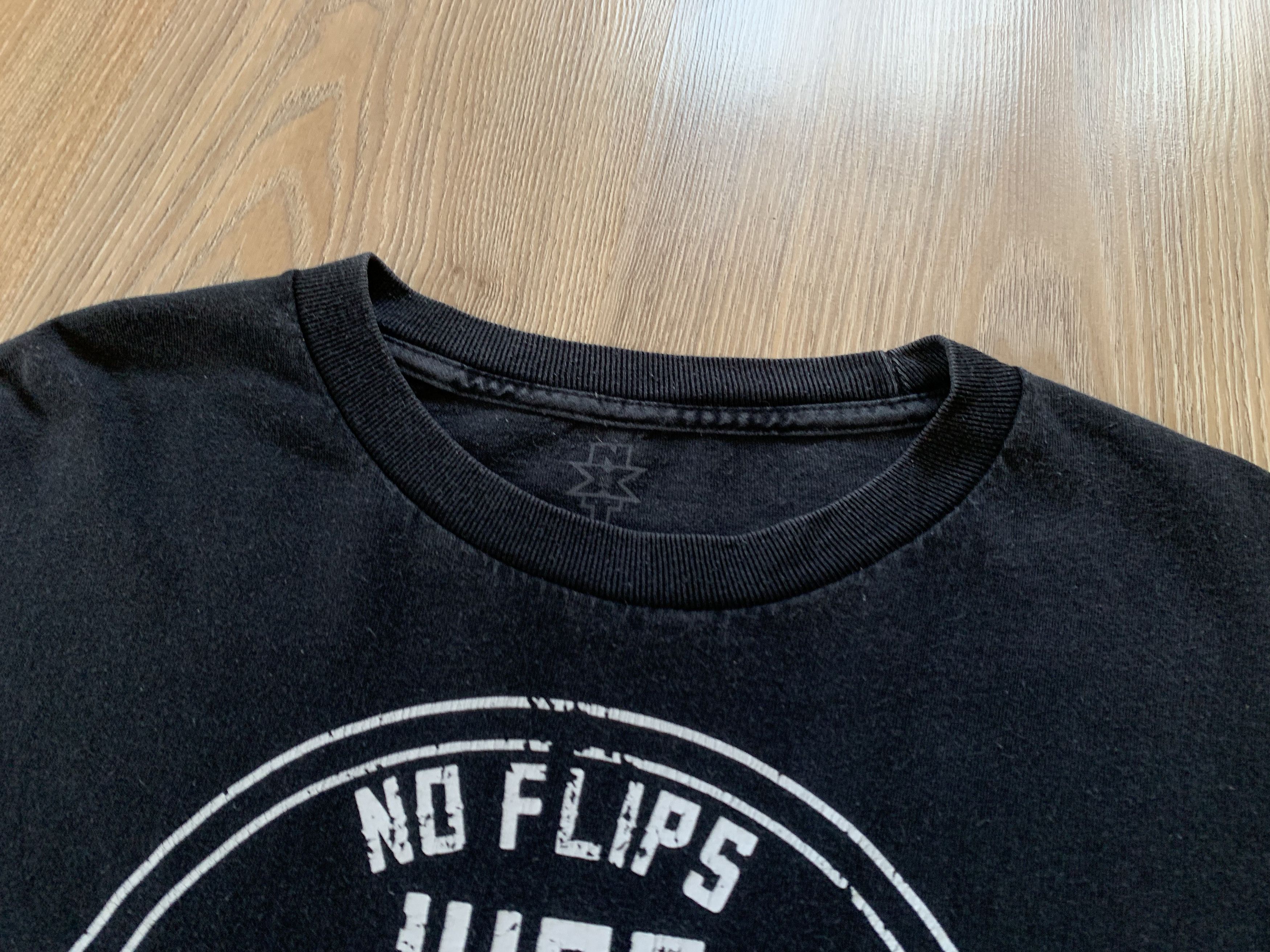 WWE Vinatage The Revival No Flips Just Fists Authentic T-Shirt Size US L / EU 52-54 / 3 - 4 Thumbnail