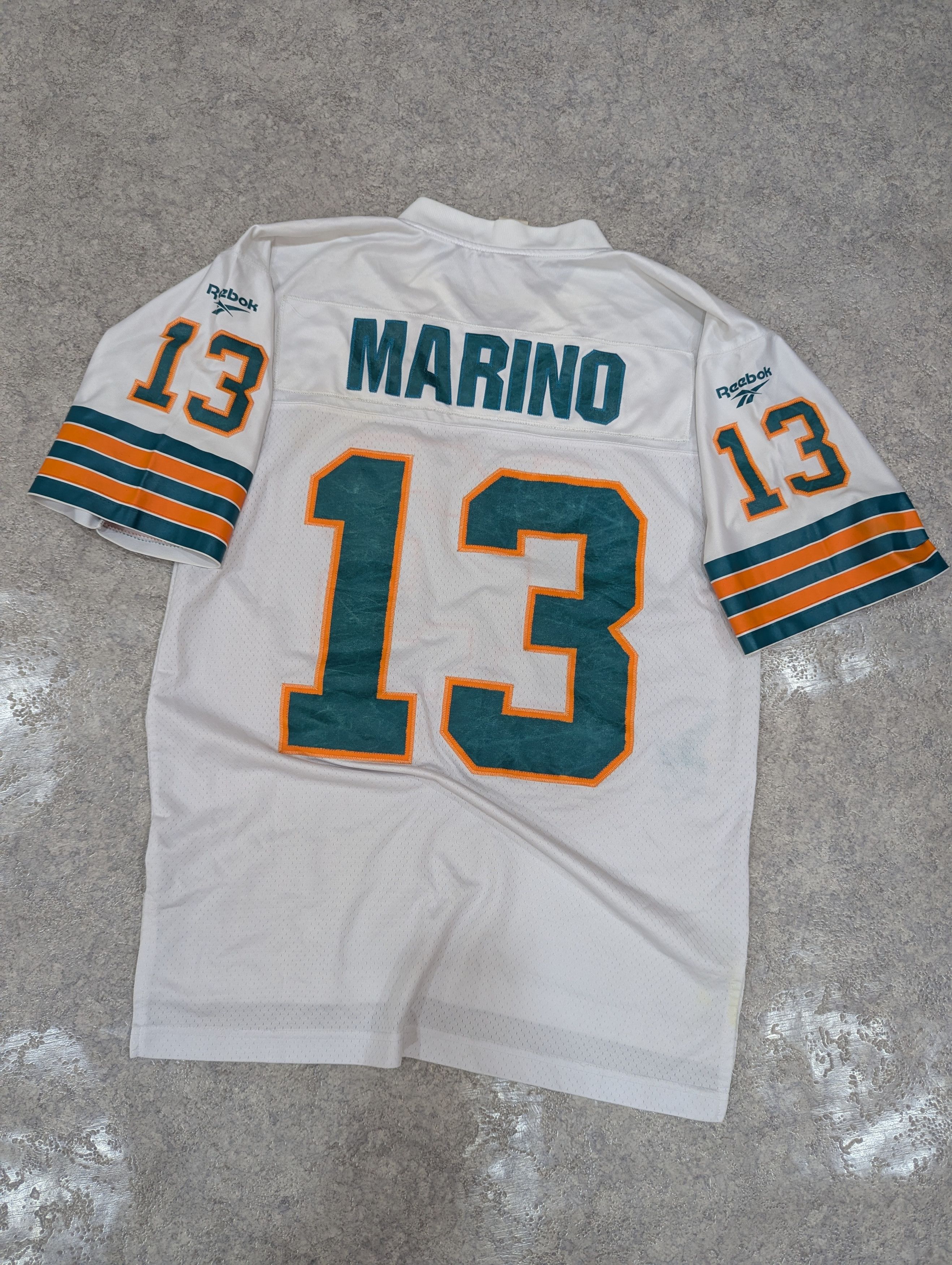 Reebok VTG Miami DOLPHINS x Dan Marino Size US M / EU 48-50 / 2 - 2 Thumbnail