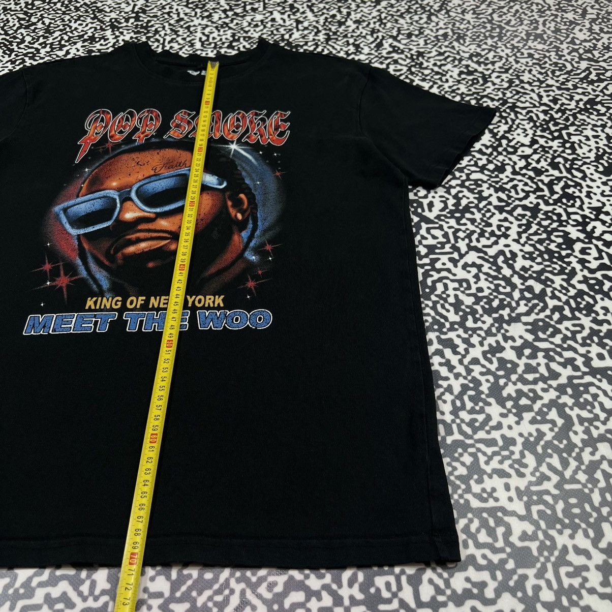 Rap Tees Pop Smoke Meet The Woo Rap Band Style King New York T-shirt Size US M / EU 48-50 / 2 - 12 Thumbnail