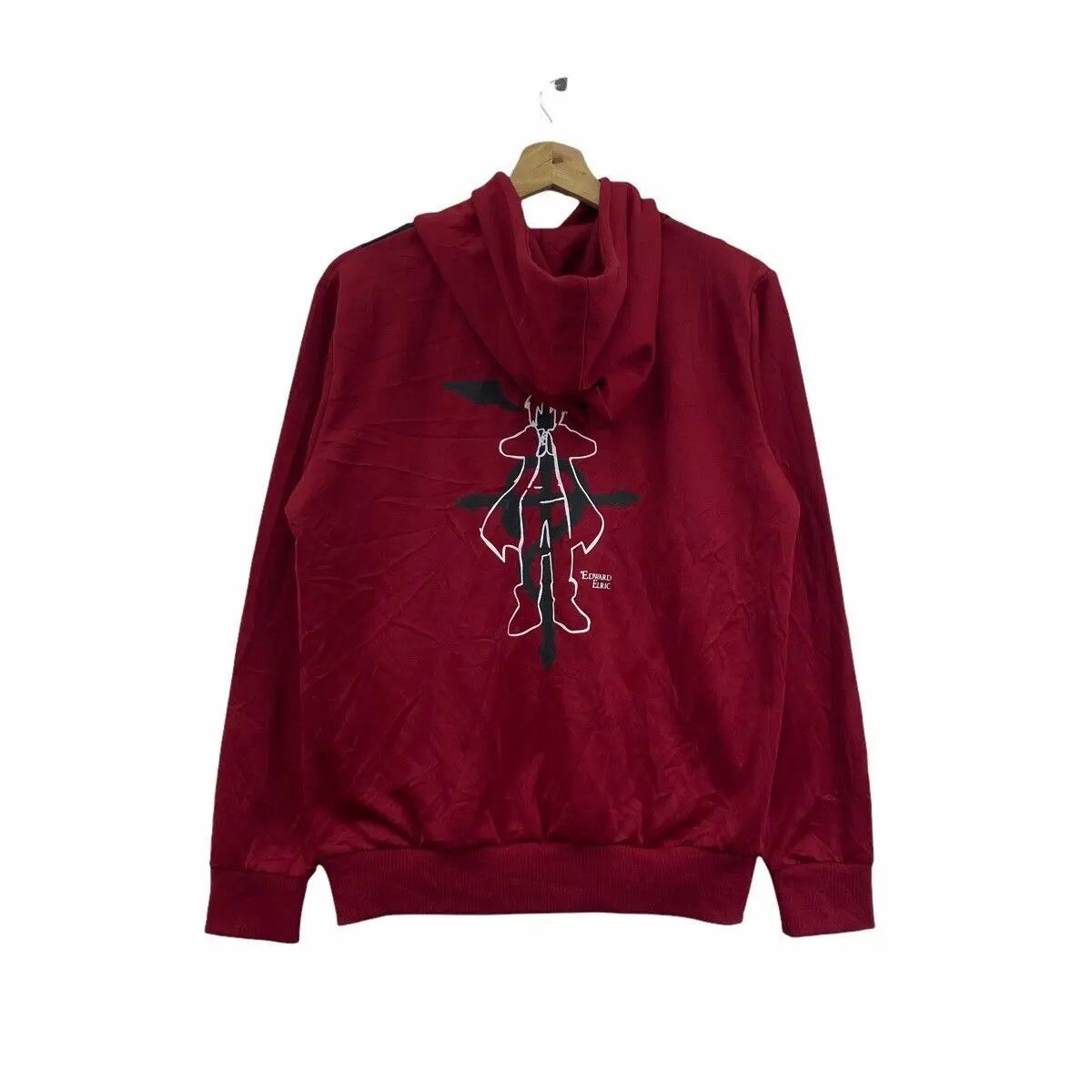 Anime × Japanese Brand FULLMETAL ALCHEMIST Edward Elric Anime Manga Shonen Hoodie Size US M / EU 48-50 / 2 - 2 Thumbnail