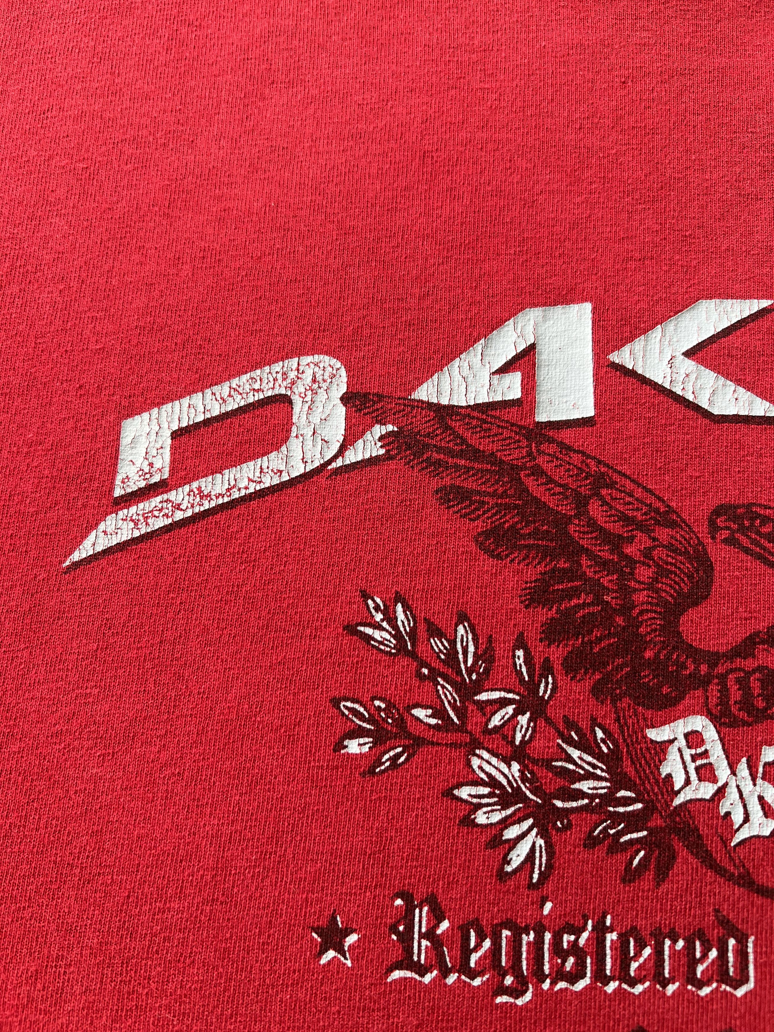 Dakine Vintage 2000s Dakine Red Graphic T-shirt Size US L / EU 52-54 / 3 - 4 Thumbnail