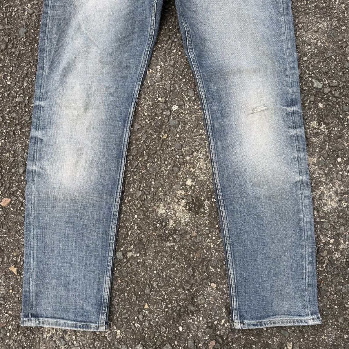 Japanese Brand VINTAGE JAPANESE SKINNY FADED JEAN DENIM PANTS Size US 34 / EU 50 - 5 Thumbnail