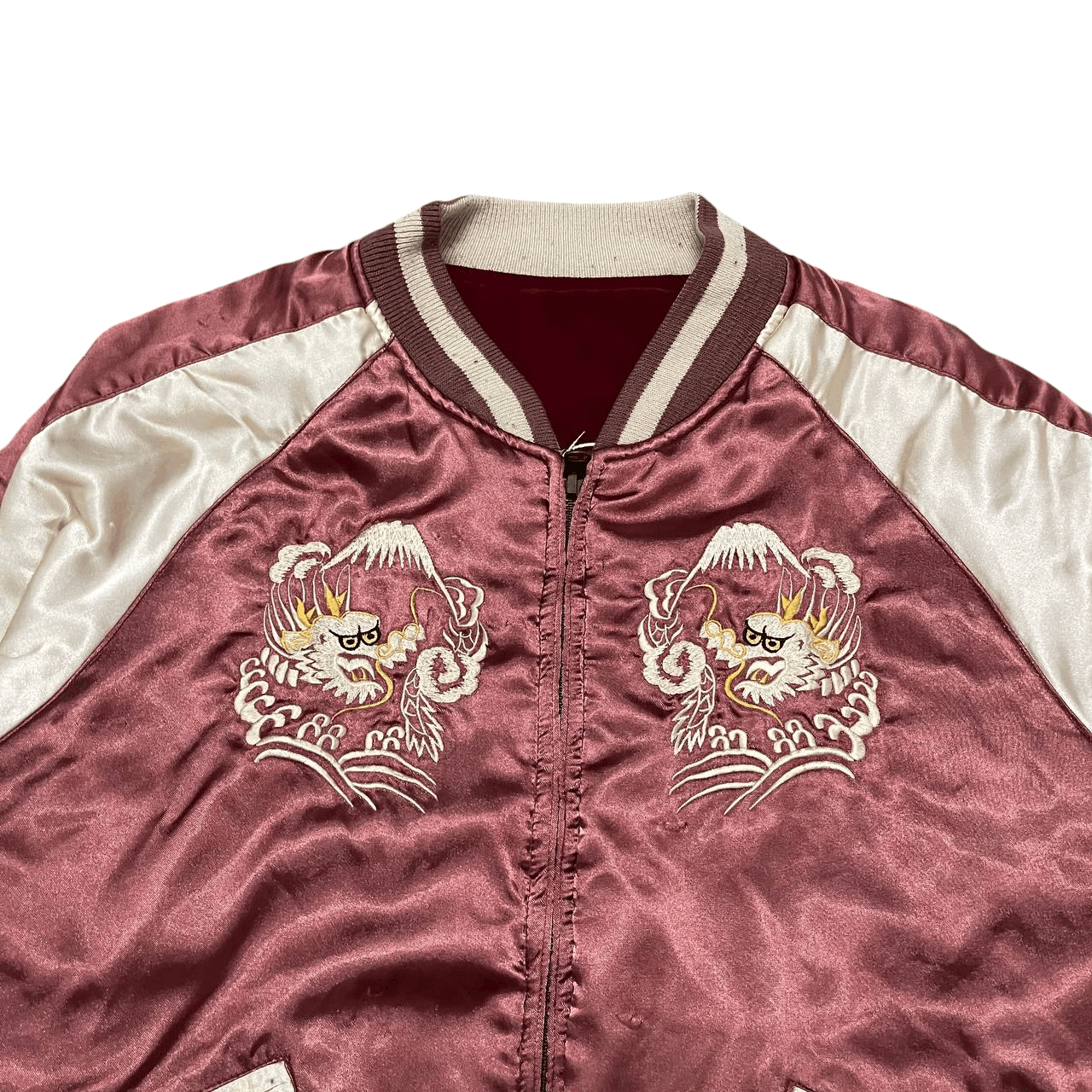 Tailor Toyo Vintage 80's Sukajan Tiger Velvet Embroidery Souvenir Jacket Size US M / EU 48-50 / 2 - 11 Thumbnail