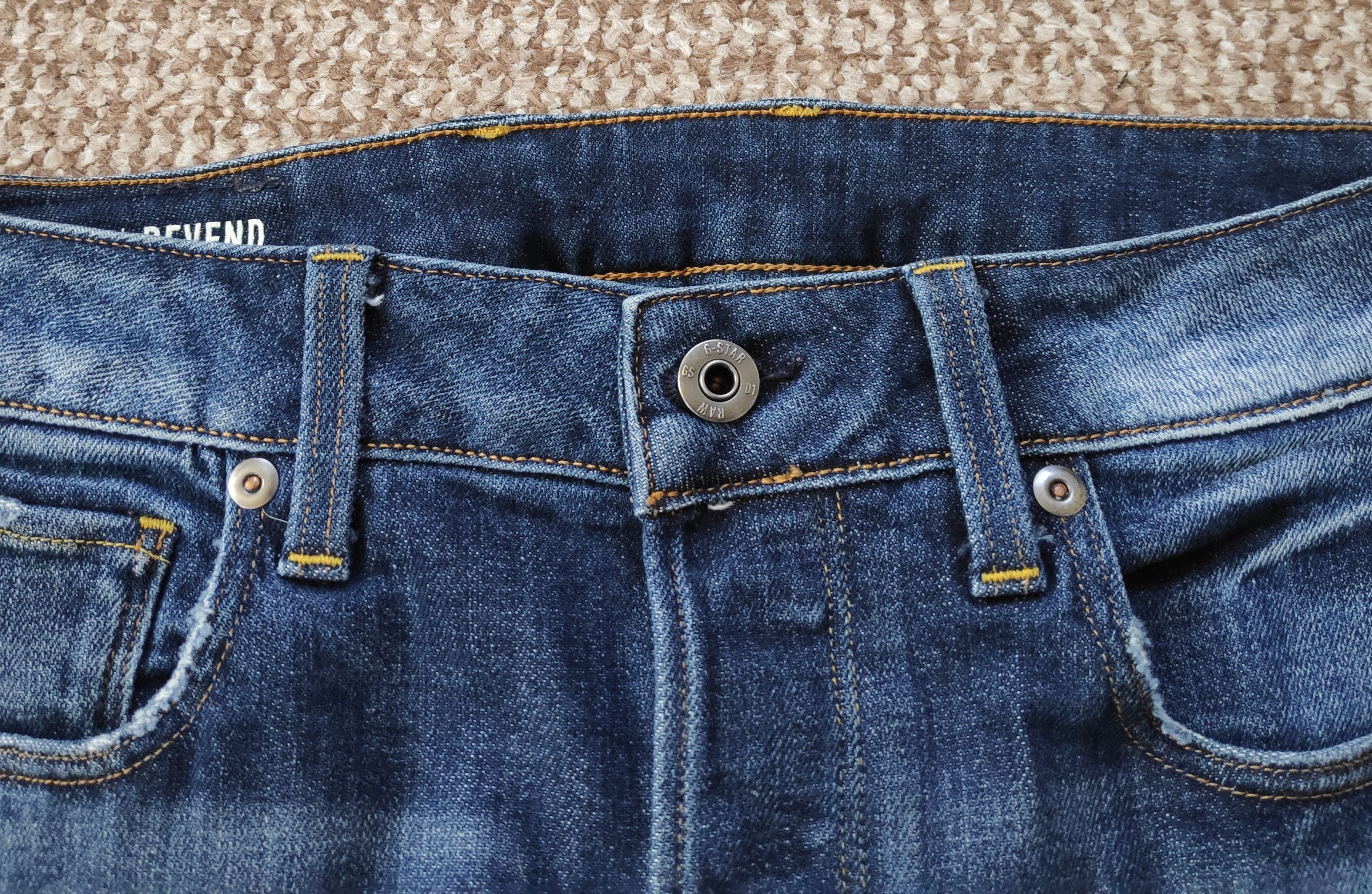 G-Star G-Star Raw Revend Straight Denim Jeans W32 L32 Size US 32 / EU 48 - 6 Thumbnail