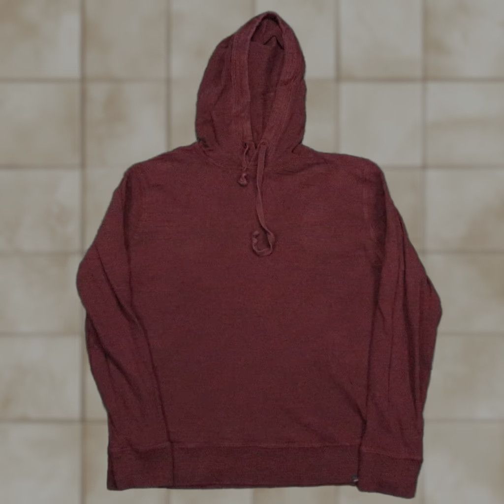Faherty FAHERTY Hoodie Men’s Medium Red Pullover Midweight Organic Cotton Long Sleeve Hooded Gym & Training Size US M / EU 48-50 / 2 - 1 Thumbnail