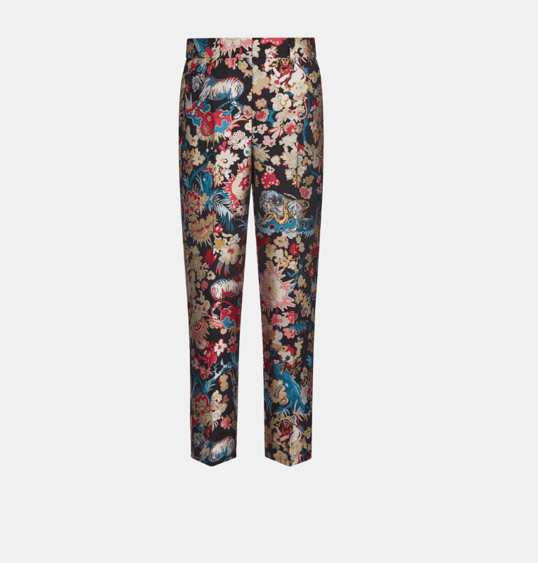 image of Dior O1W1Db10224 Pant In Multicolor, Women's (Size 32)