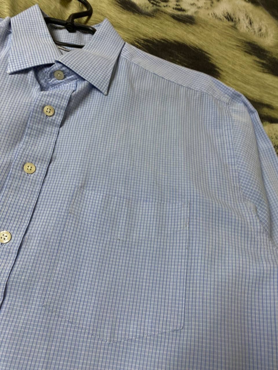 Balmain Balmain Paris Pinstripe Mens Dress Shirt Size US L / EU 52-54 / 3 - 12 Thumbnail