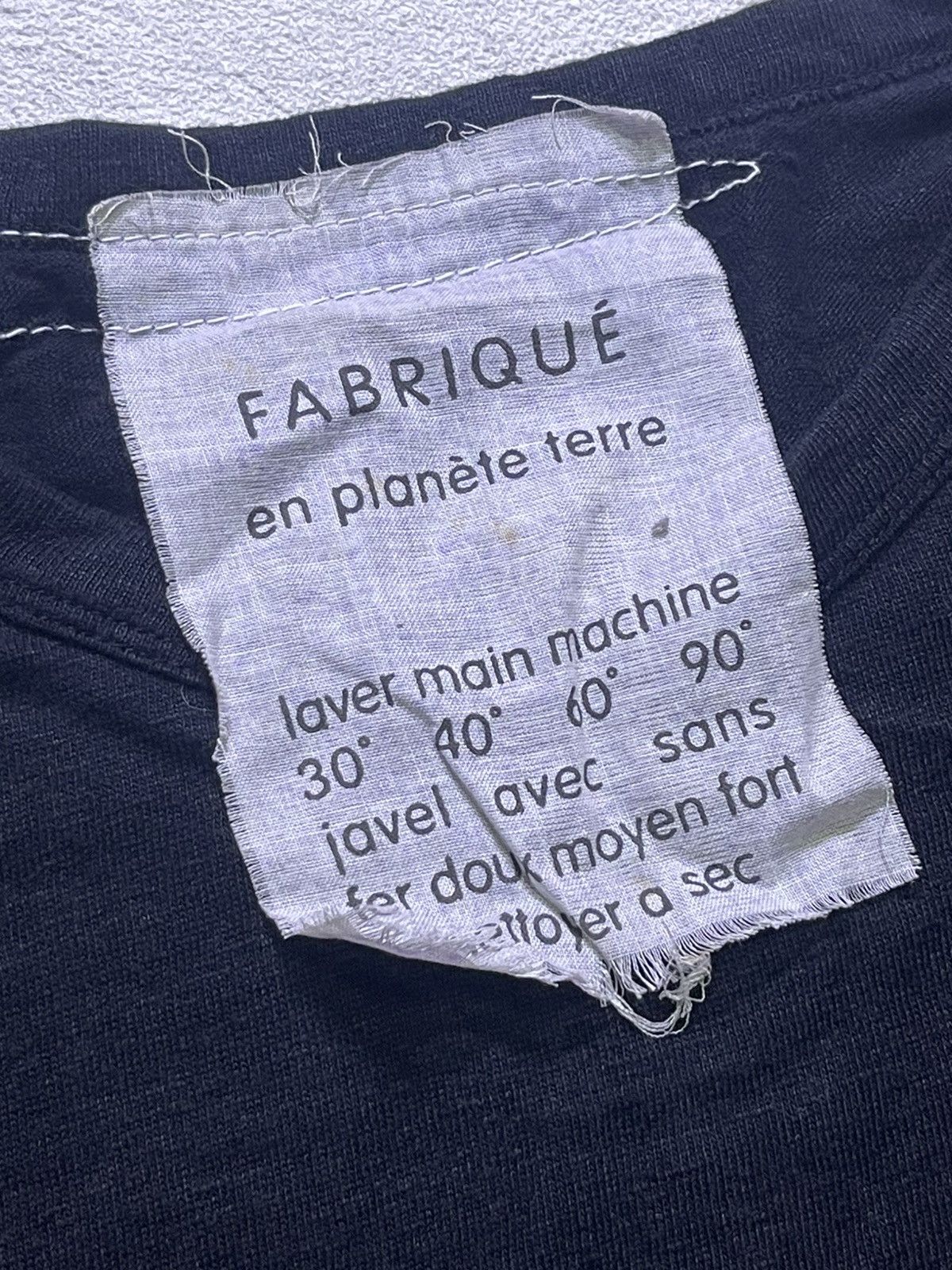 Japanese Brand Y2K FABRIQUE short sleeve tshirt Size US XL / EU 56 / 4 - 2 Thumbnail