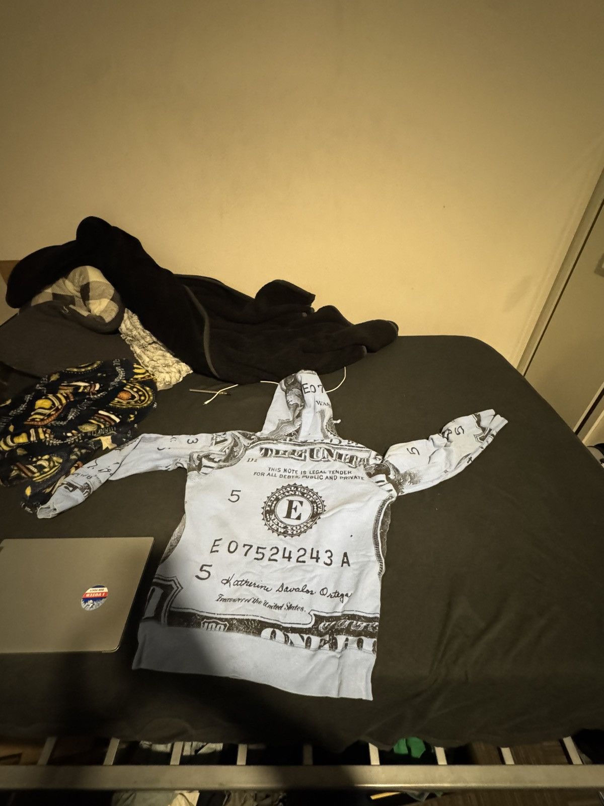 Supreme Supreme Blue $100 Bill Hoodie Size US M / EU 48-50 / 2 - 5 Thumbnail