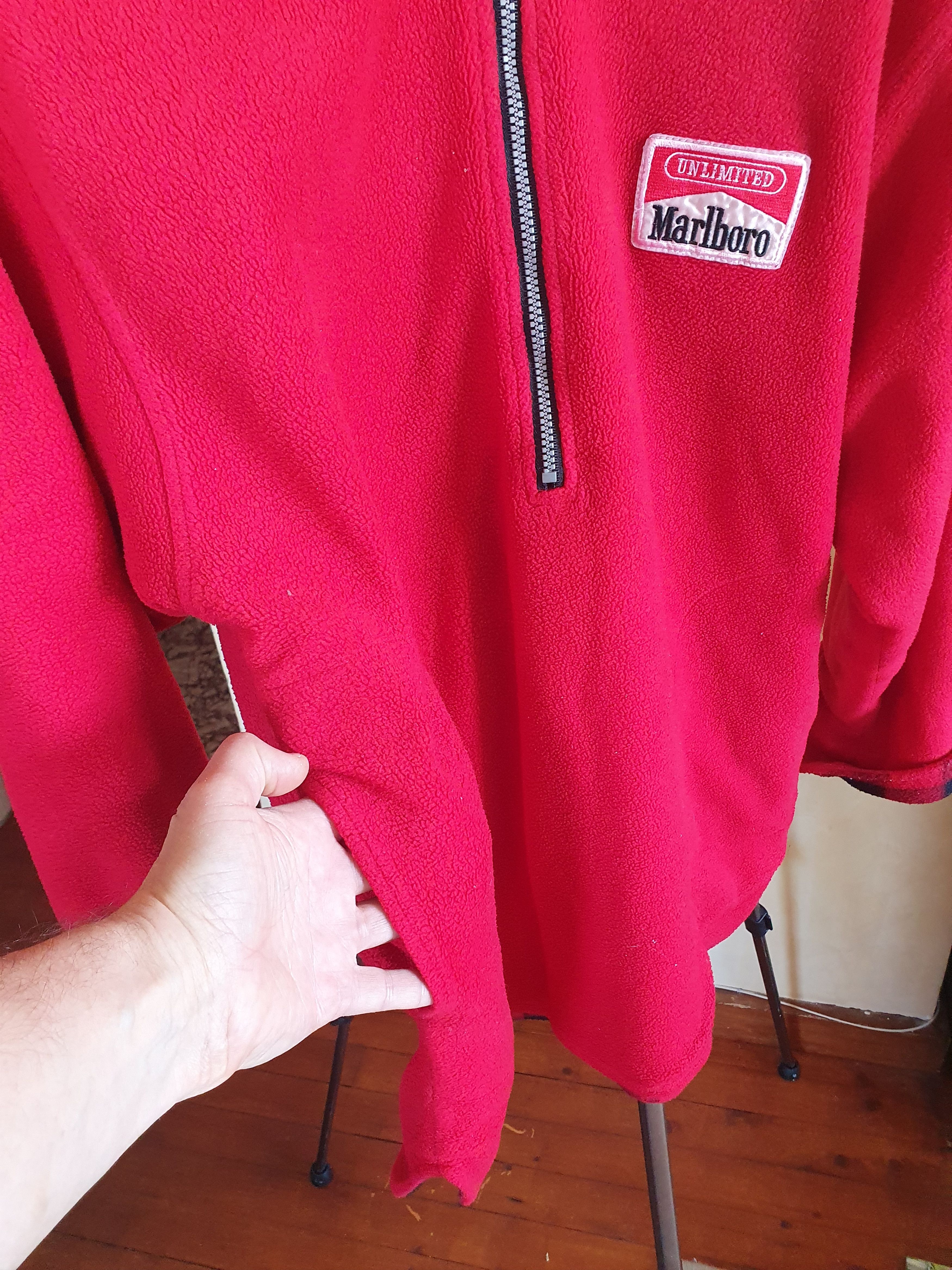 Marlboro × Vintage Marlboro Unlimited Vintage Reversable Fleece Buffalo Check L Size US L / EU 52-54 / 3 - 9 Thumbnail