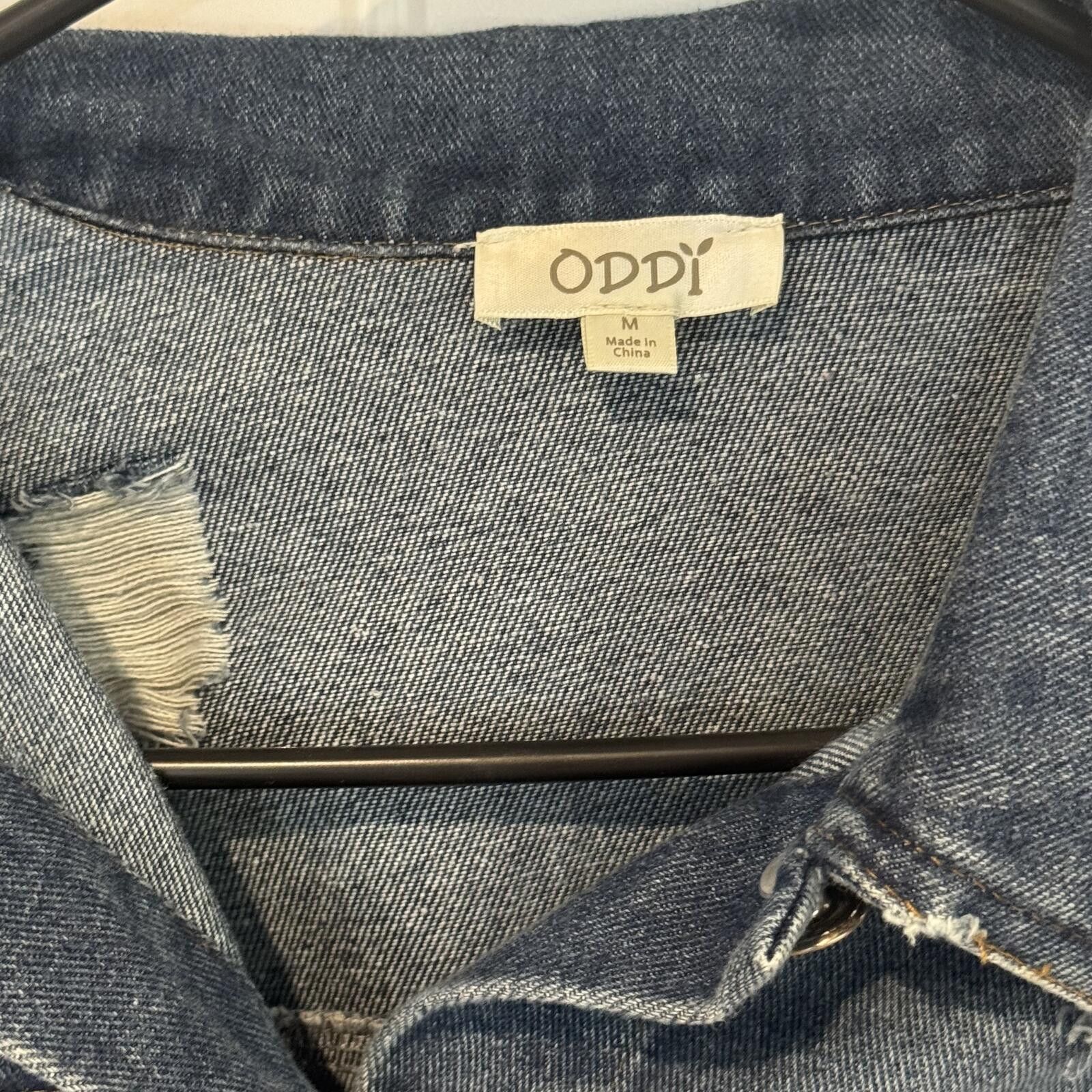 Odd Future Oddi Puff Sleeve Denim Jacket Medium Size M / US 6-8 / IT 42-44 - 2 Thumbnail