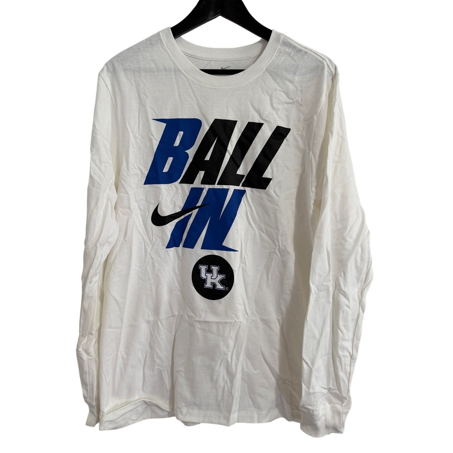 Nike NWT Kentucky Wildcats Nike Long Sleeve-Tee Men's Size Large Size US L / EU 52-54 / 3 - 1 Thumbnail
