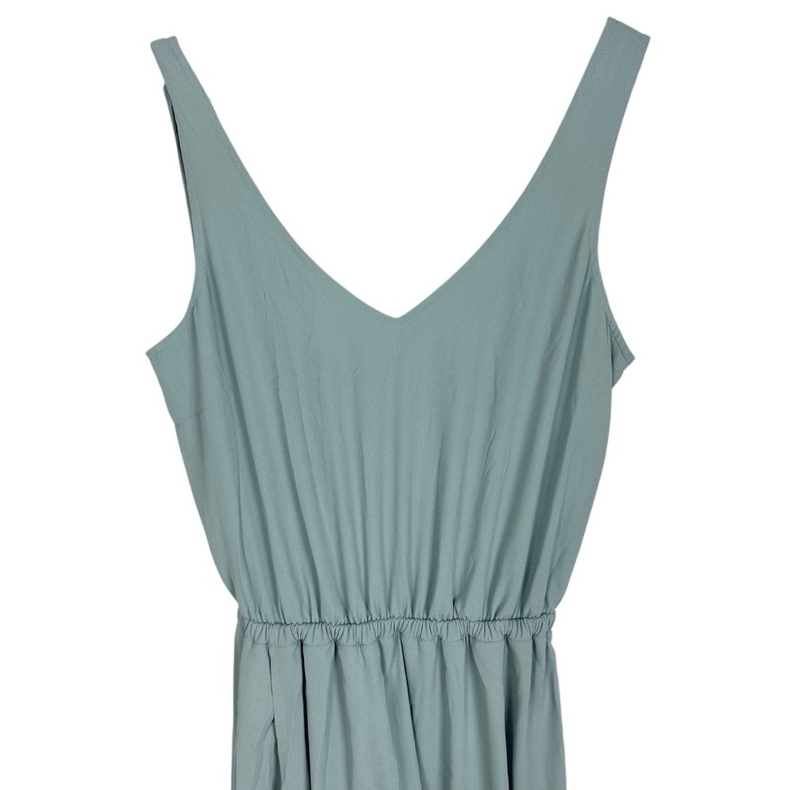 Show Me Your MuMu Show Me Your Mumu Kendall Maxi Bridesmaid Dress Solver Sage Size M / US 6-8 / IT 42-44 - 5 Thumbnail