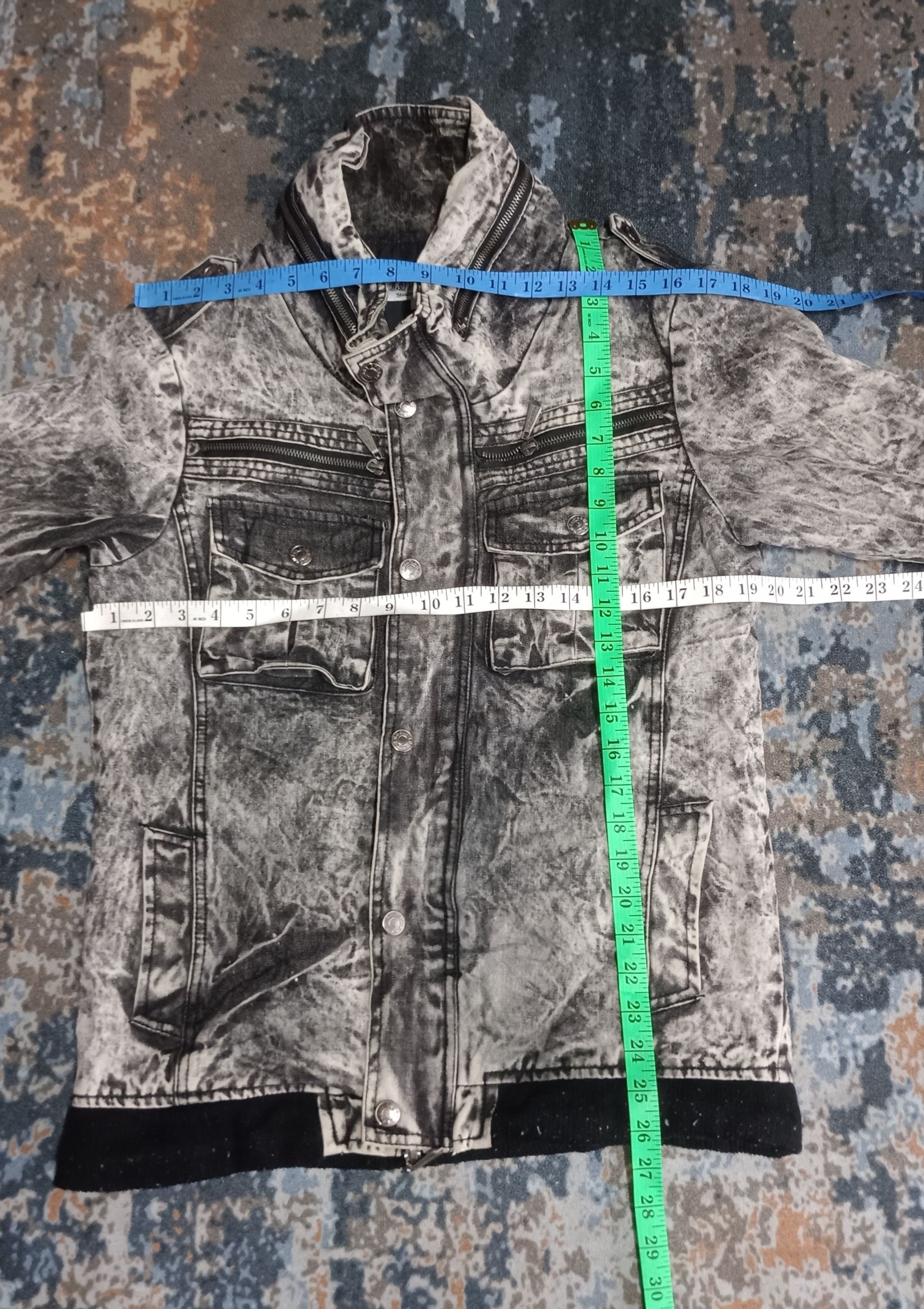 LOWBOX LOWBOX Acid Wash Tactical Pocket ifisixwasnine lgb style Size US M / EU 48-50 / 2 - 12 Thumbnail