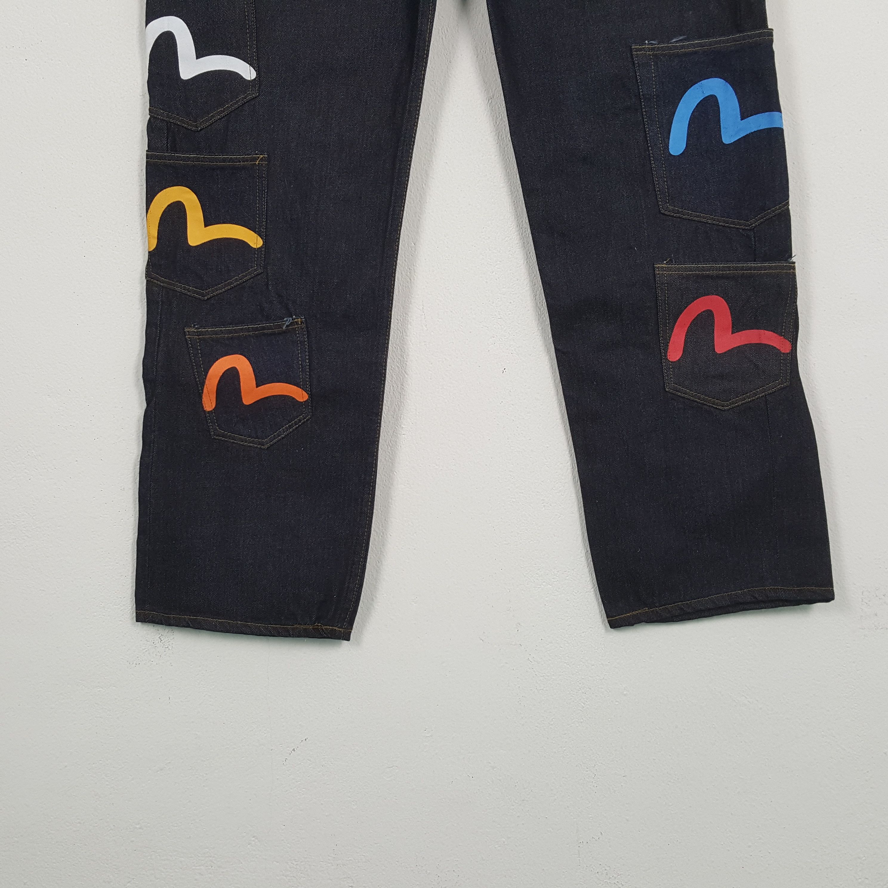 Japanese Brand EVISU Japanese Brand Fashion Design Style Jeans C280N26 Size US 34 / EU 50 - 6 Thumbnail