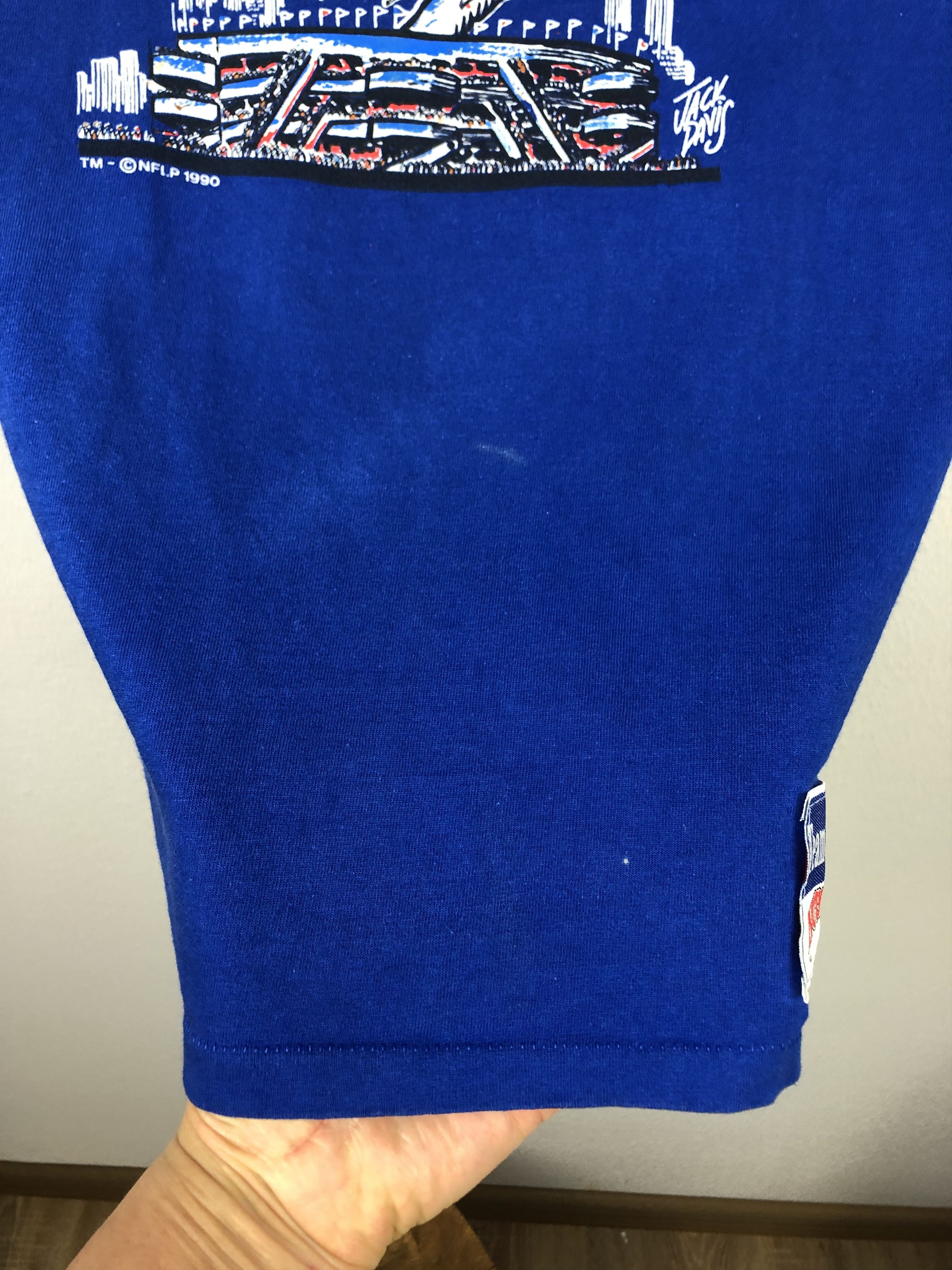 Nutmeg Vintage New York Giants Nutmeg Over Print Shirt Tee Jersey Size L / US 10 / IT 46 - 5 Thumbnail
