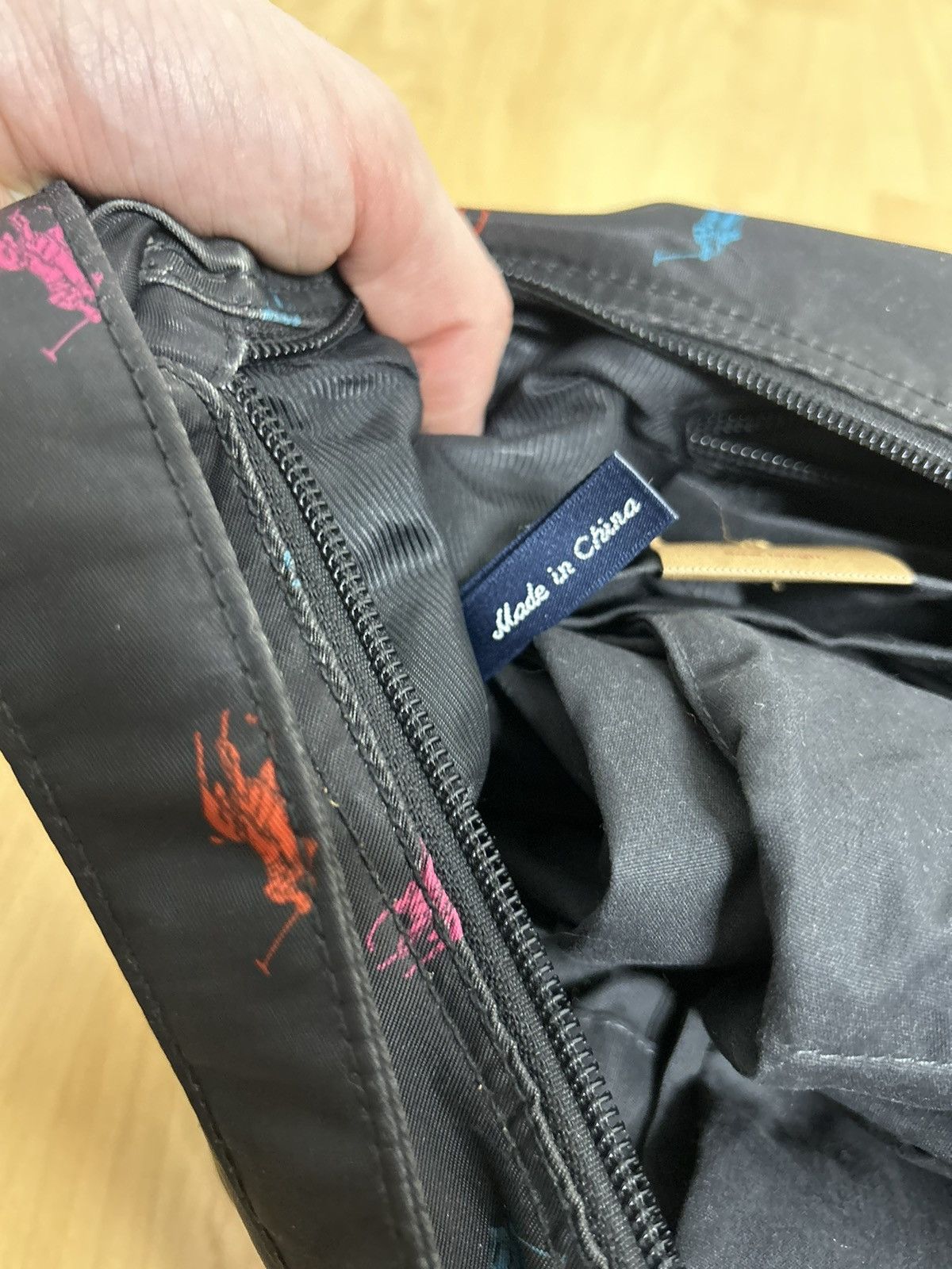 Polo Ralph Lauren × Ralph Lauren × Vintage Polo Ralph Lauren monogram bag Size ONE SIZE - 7 Thumbnail