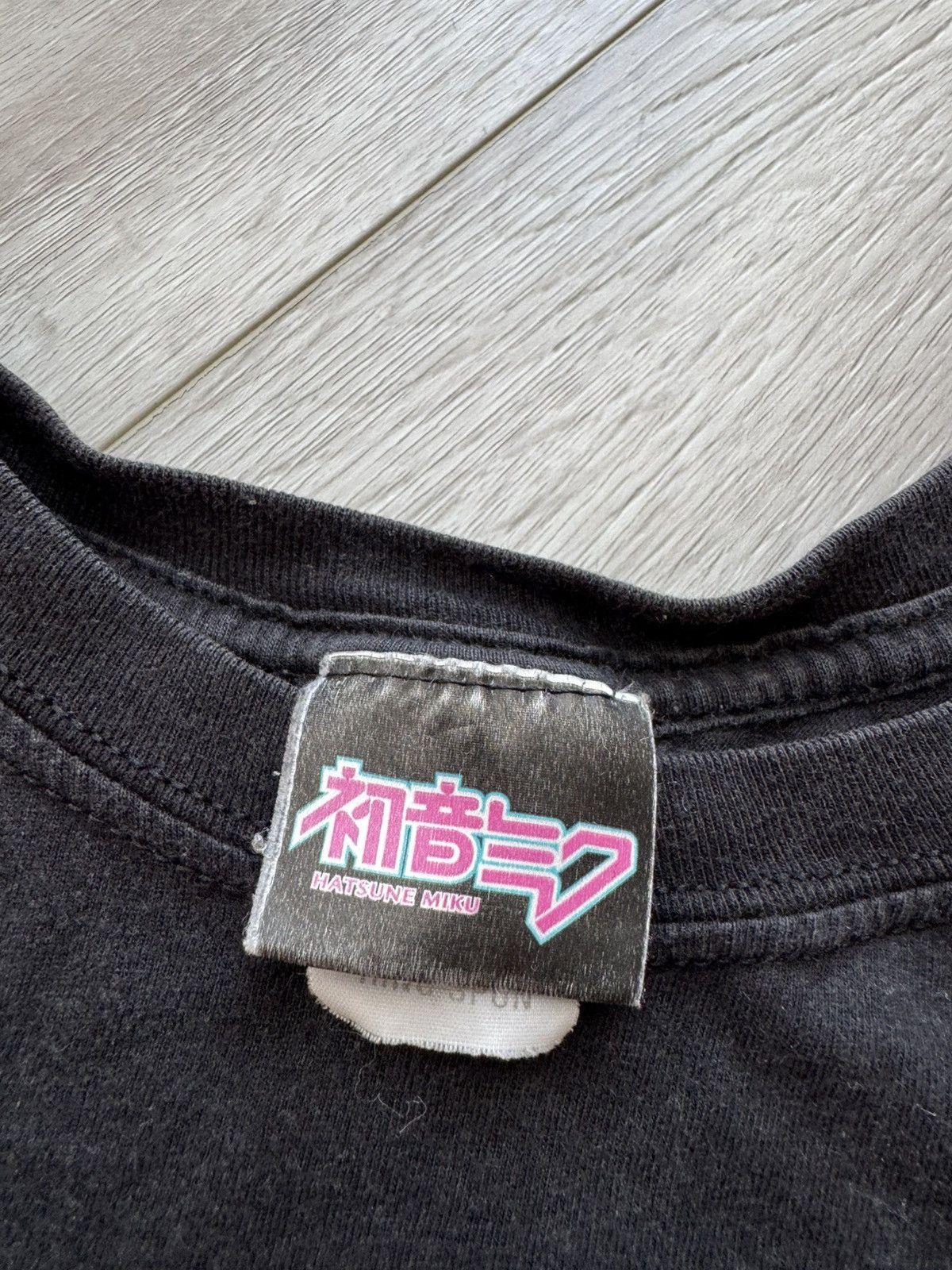 Japanese Brand Hatsune Miku T-Shirt Black Vocaloid Casual Japanese Music Size US M / EU 48-50 / 2 - 4 Thumbnail