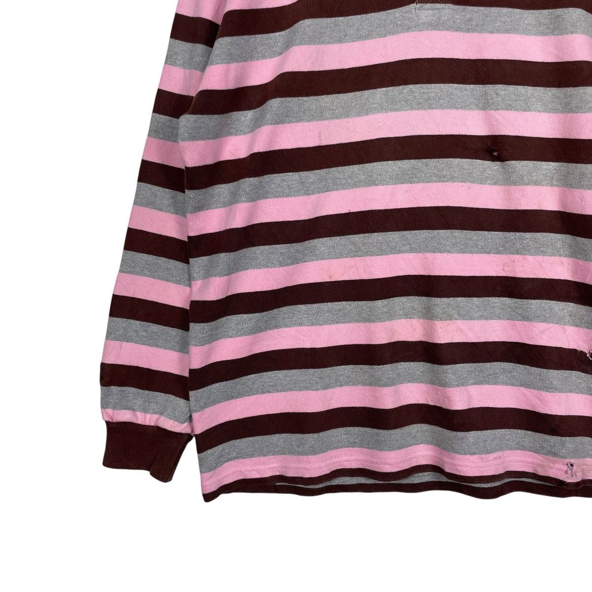Canterbury of New Zealand Vintage Canterbury Stripe Rugby Polo Jersey Size US L / EU 52-54 / 3 - 3 Thumbnail