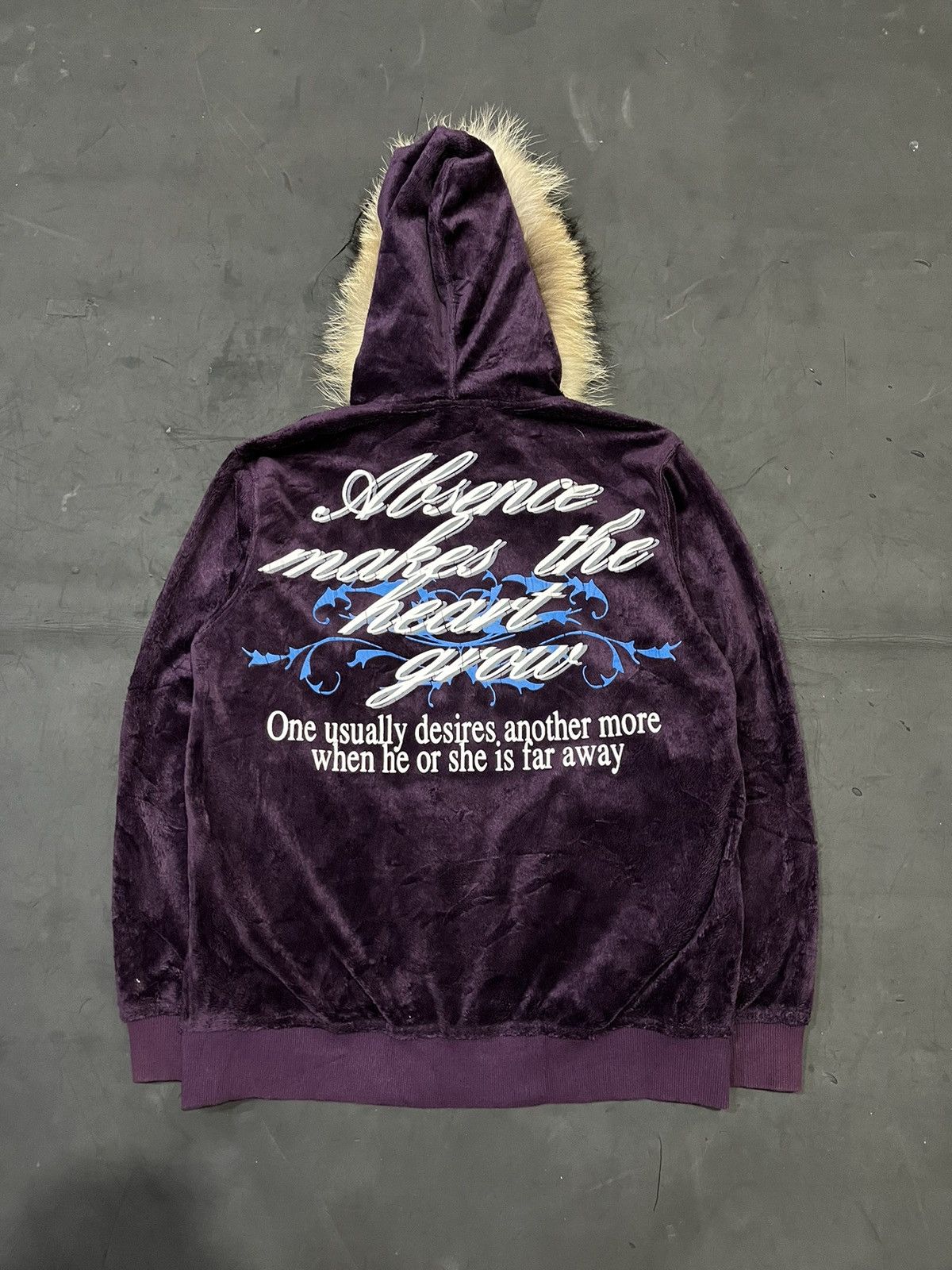 If Six Was Nine × Japanese Brand × Le Grande Bleu (L.G.B.) Ephuistic fur hoodie ifsixwasnine lgb styled Size US M / EU 48-50 / 2 - 2 Thumbnail