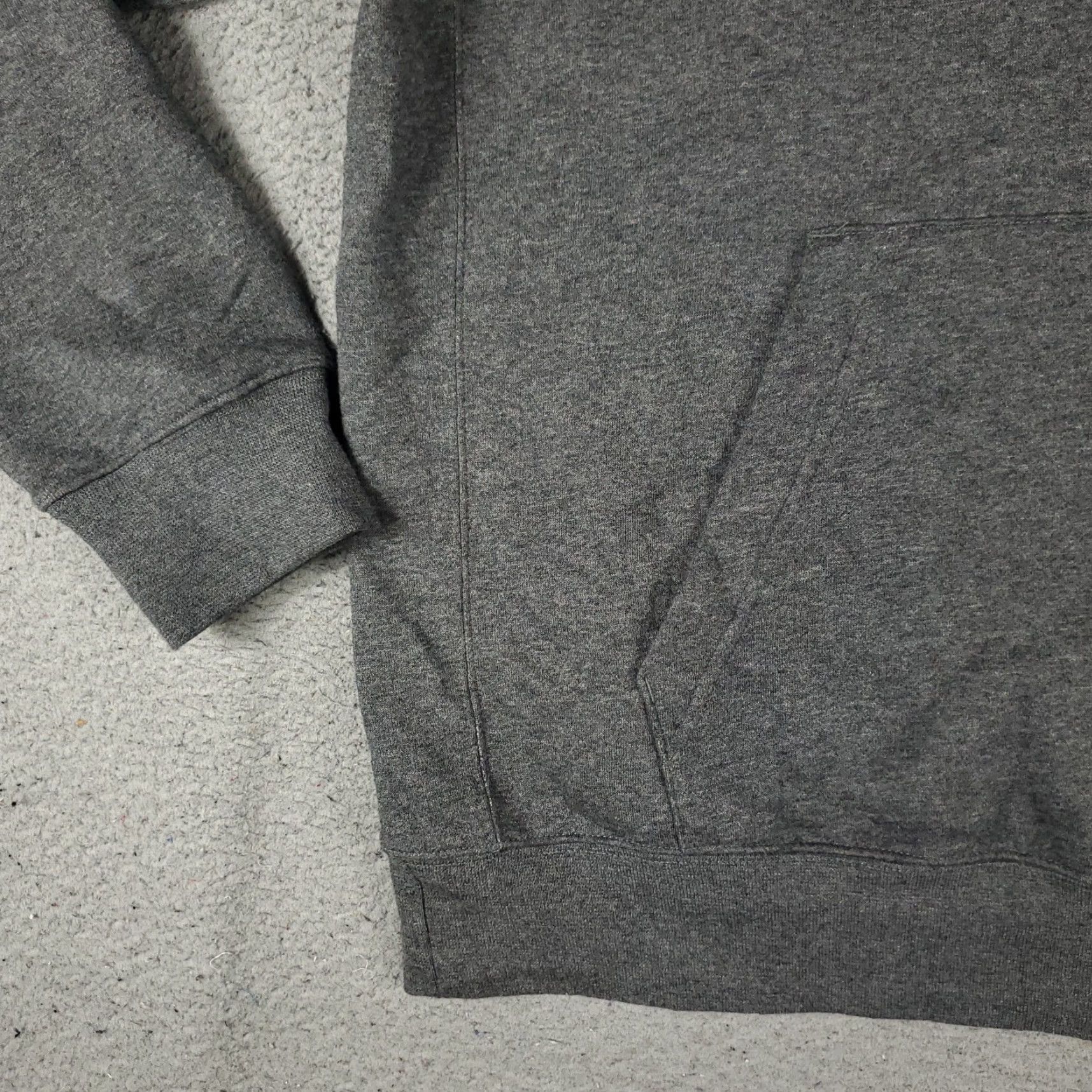 Nike Nike Hoodie Mens Large Gray Swoosh Dri Fit Pullover Sweatshirt Size US L / EU 52-54 / 3 - 3 Thumbnail