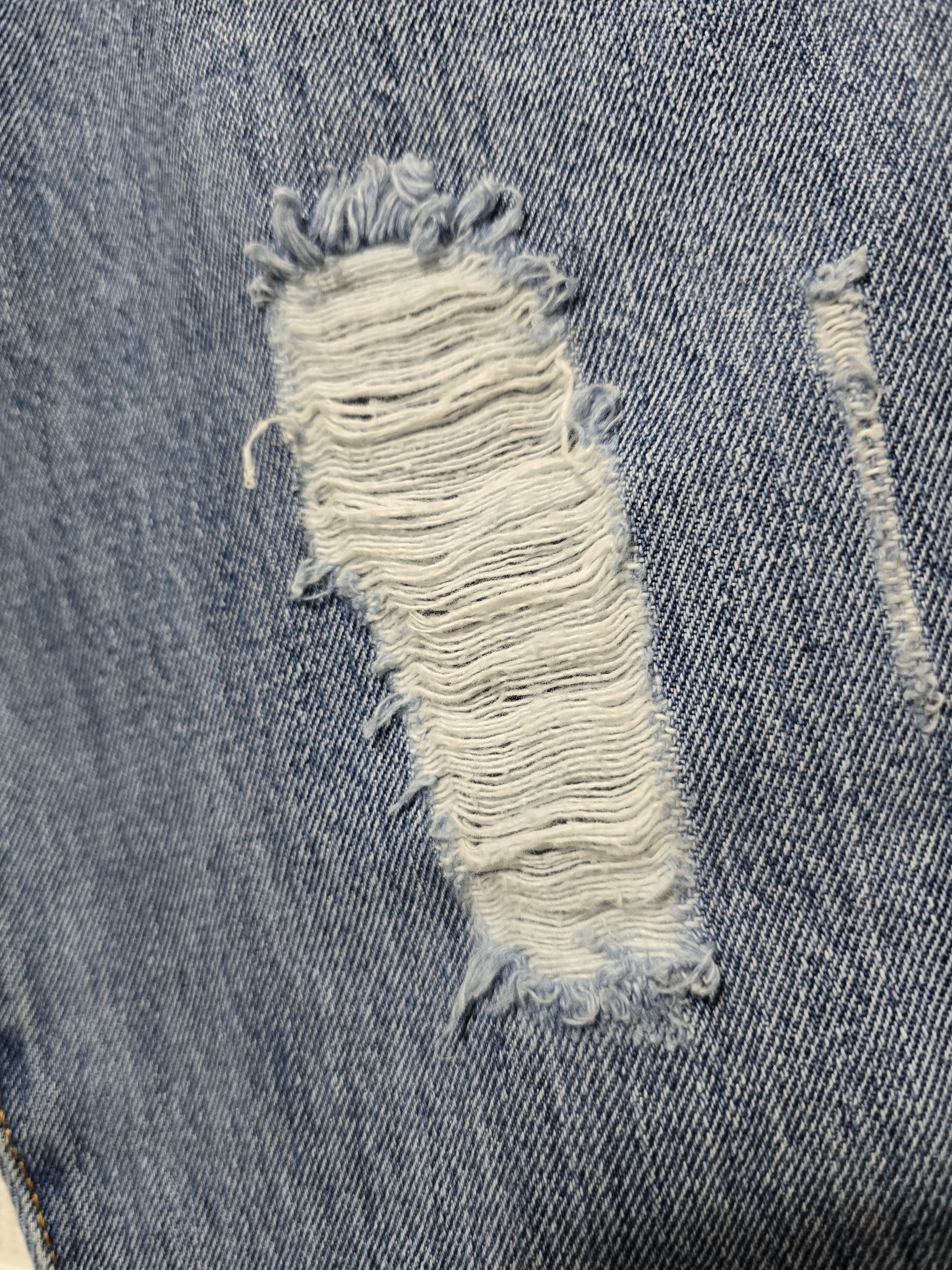 Levi's Levi's 501 Original jeans featuring a patchwork design Size US 33 - 3 Thumbnail