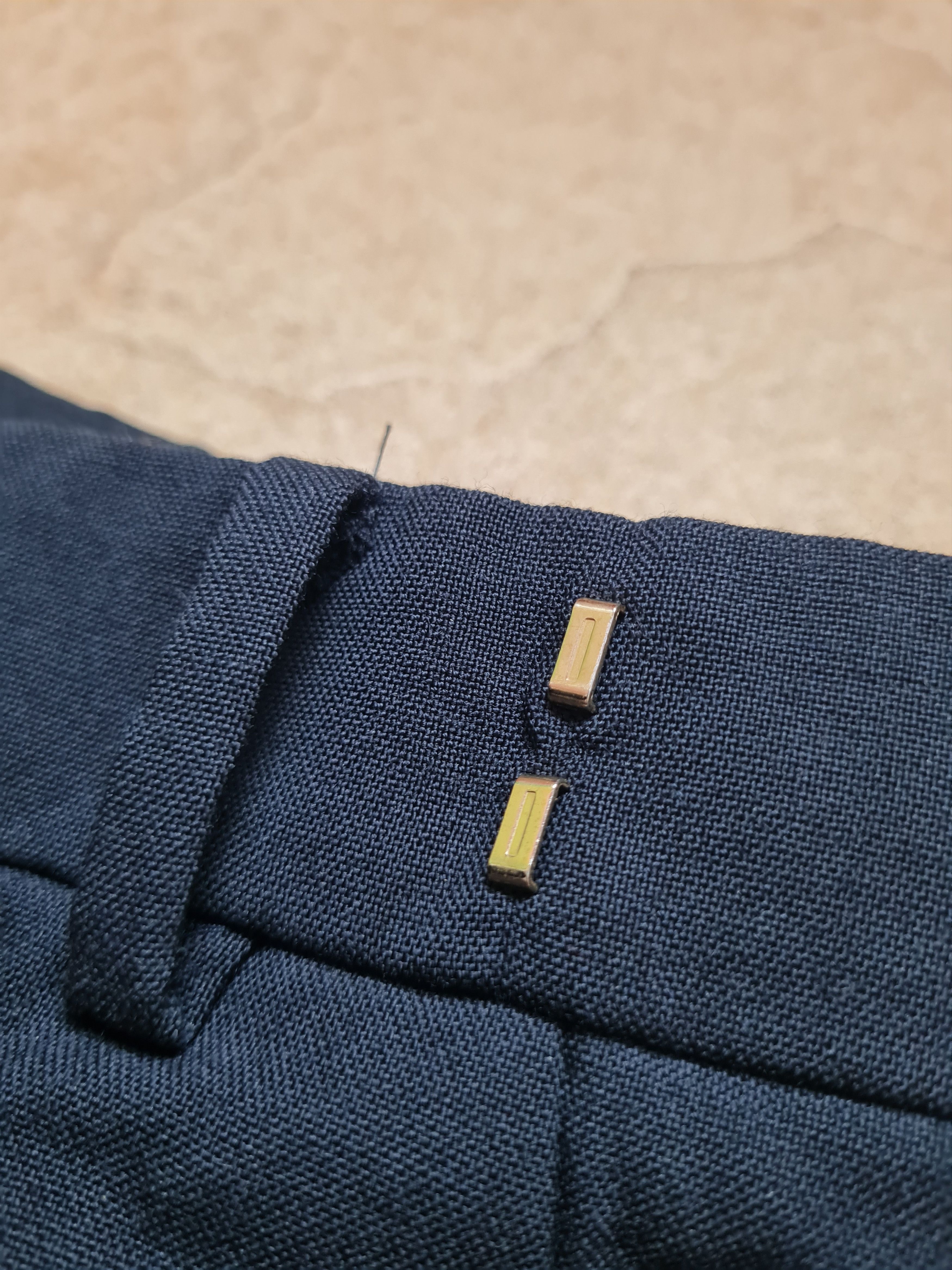 Max Mara Vintage rare Wool Lana pants MaxMara Trousers Womens Size 25" / US 0 / IT 36 - 13 Thumbnail