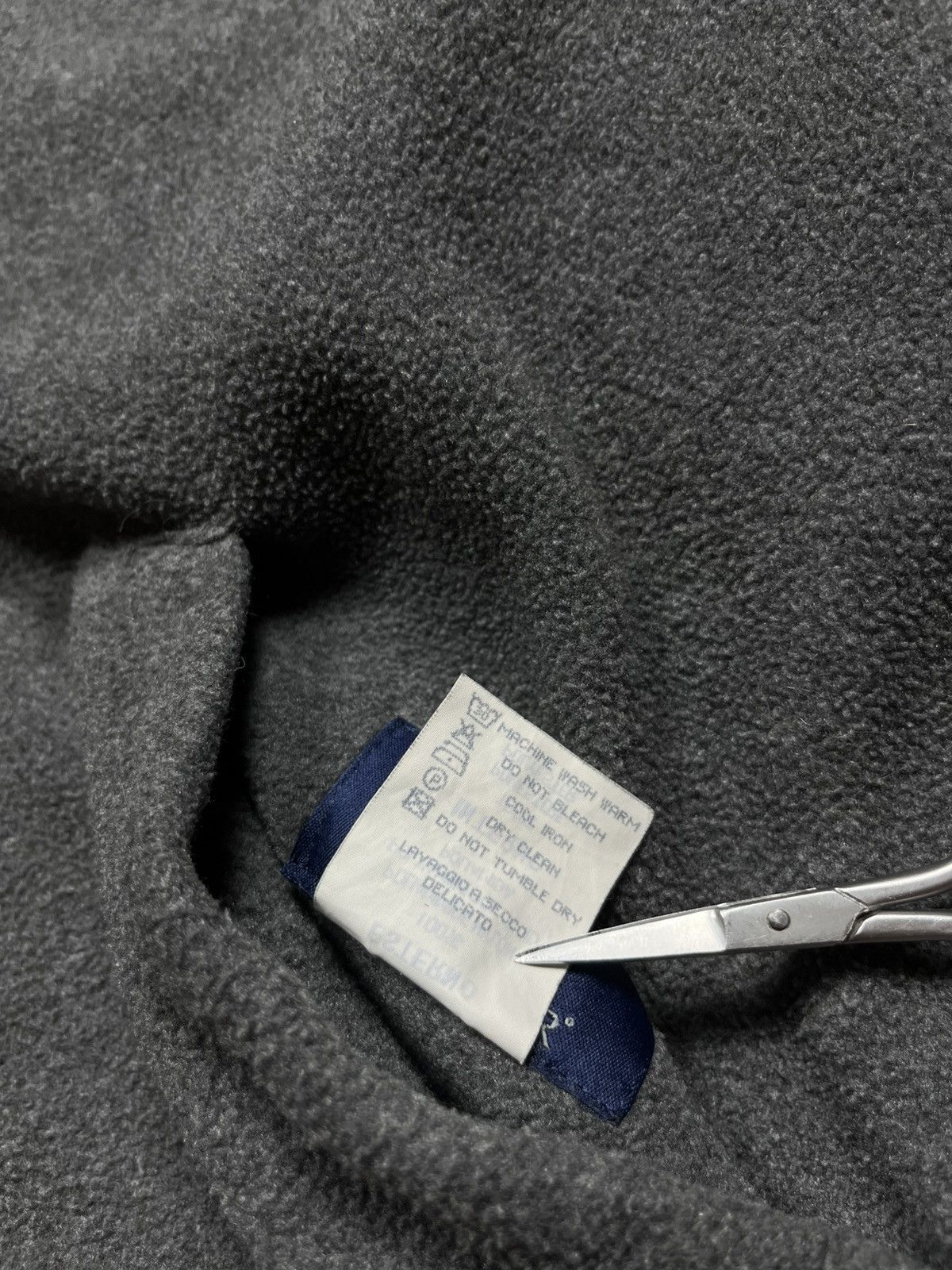 Moncler × Vintage Vintage Moncler Reversible Nylon Fleece Pullover Jacket S Size S / US 4 / IT 40 - 21 Thumbnail