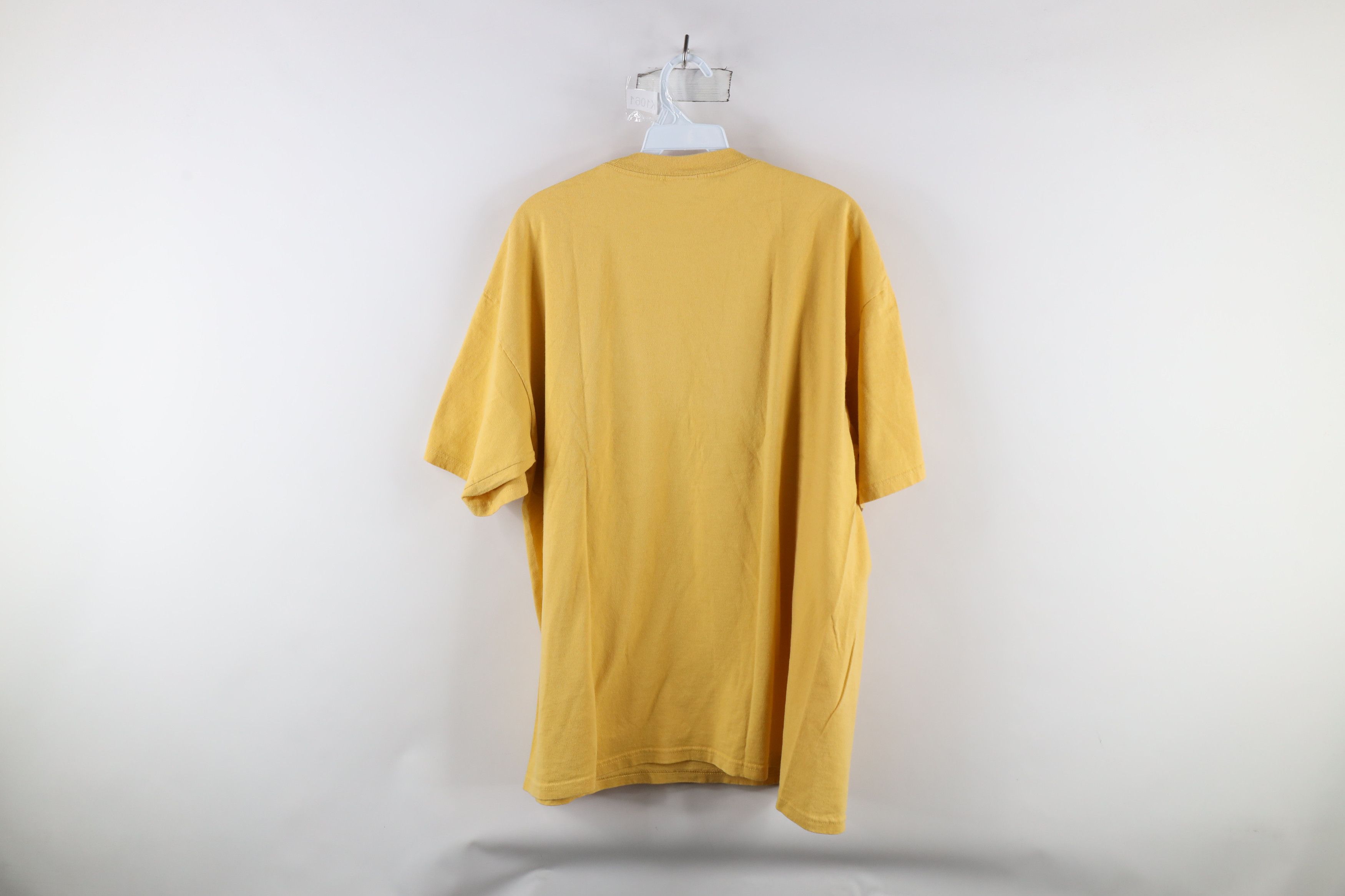 Vintage Vintage 90s Streetwear Fishermans Wharf T-Shirt Yellow Size US XL / EU 56 / 4 - 7 Thumbnail