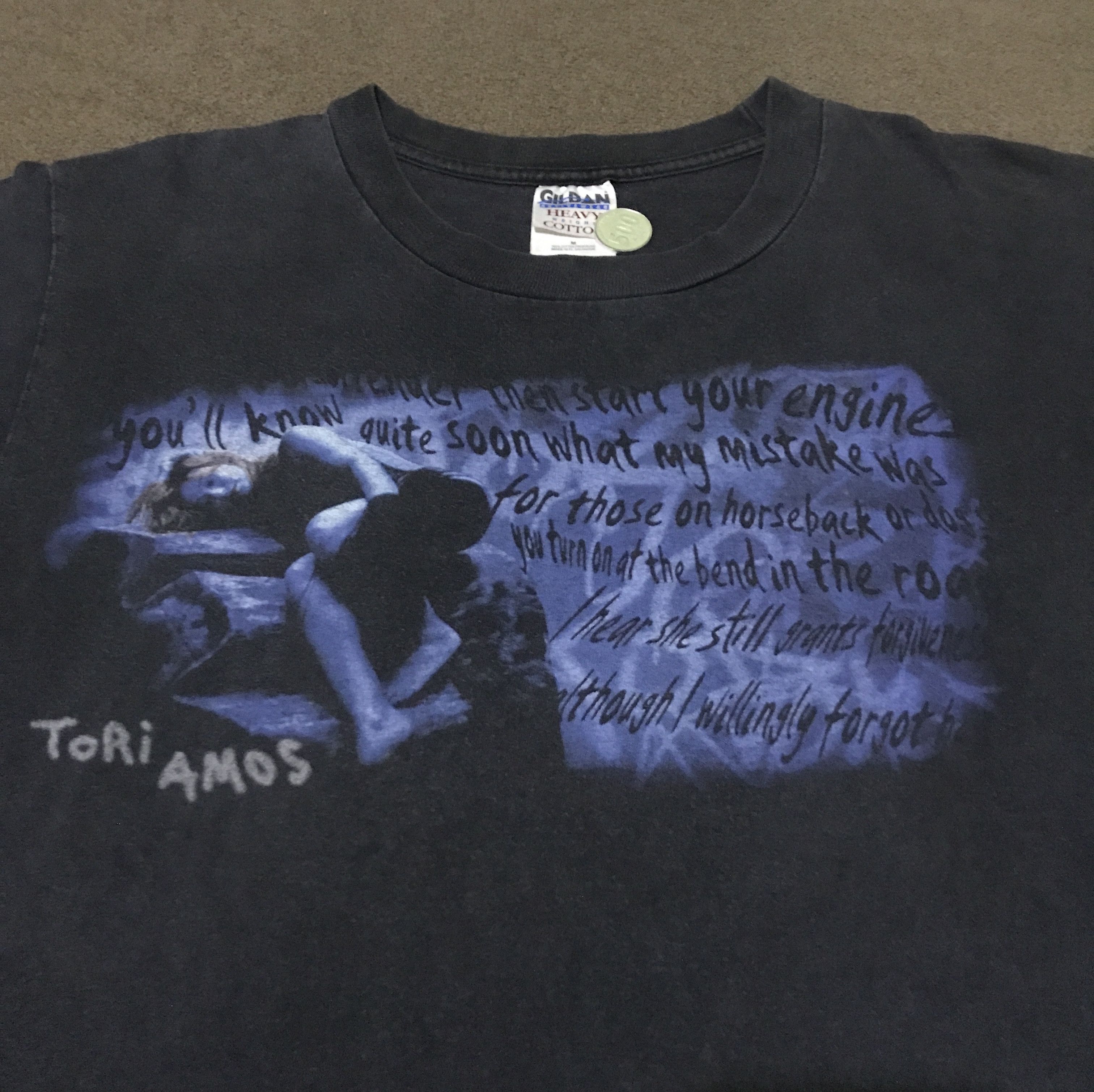 Band Tees Vintage 90s Tori Amos Tour Shirt Size US M / EU 48-50 / 2 - 2 Thumbnail