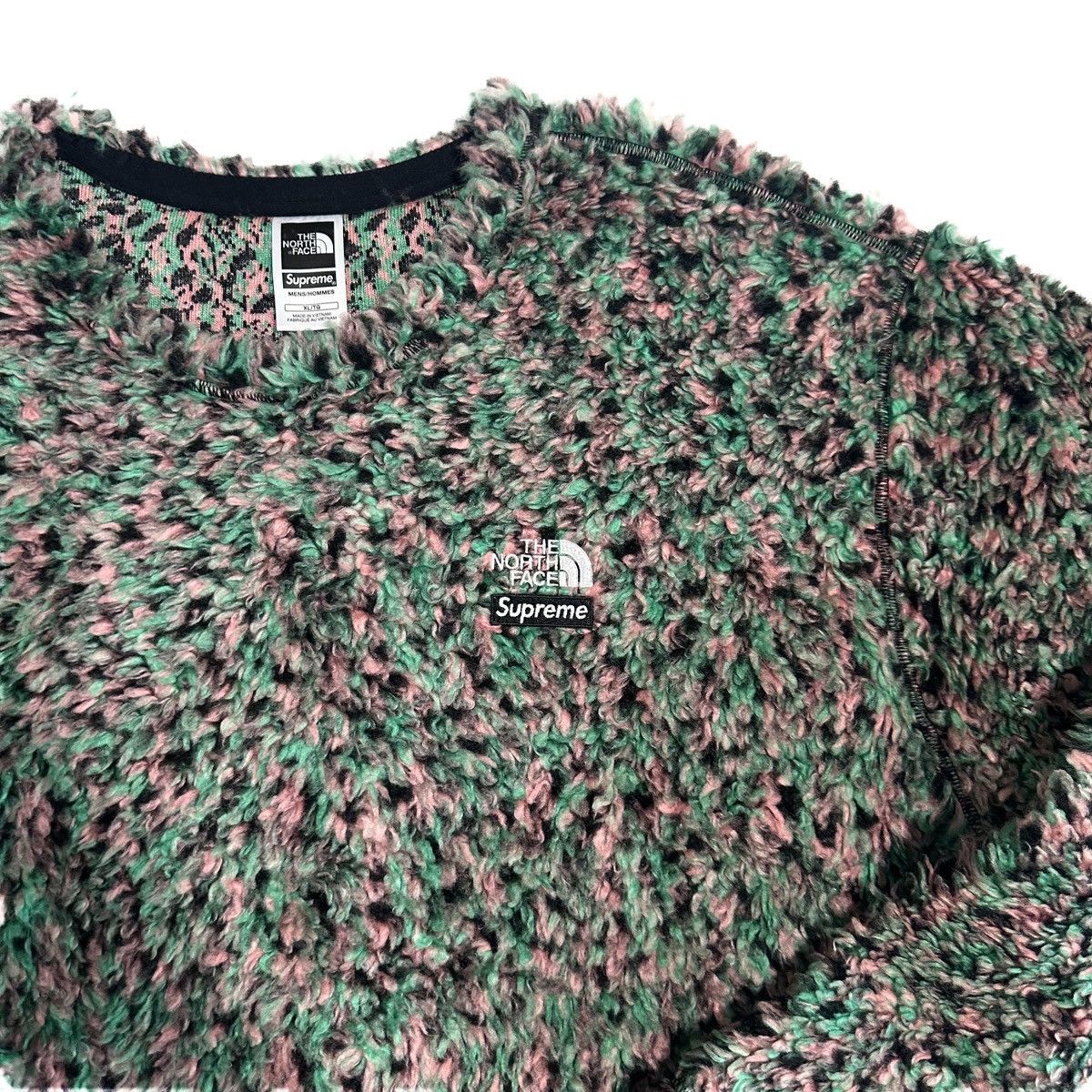 Supreme × The North Face Supreme X North Fave High Pile Fleece L/S Top Size US XL / EU 56 / 4 - 7 Thumbnail