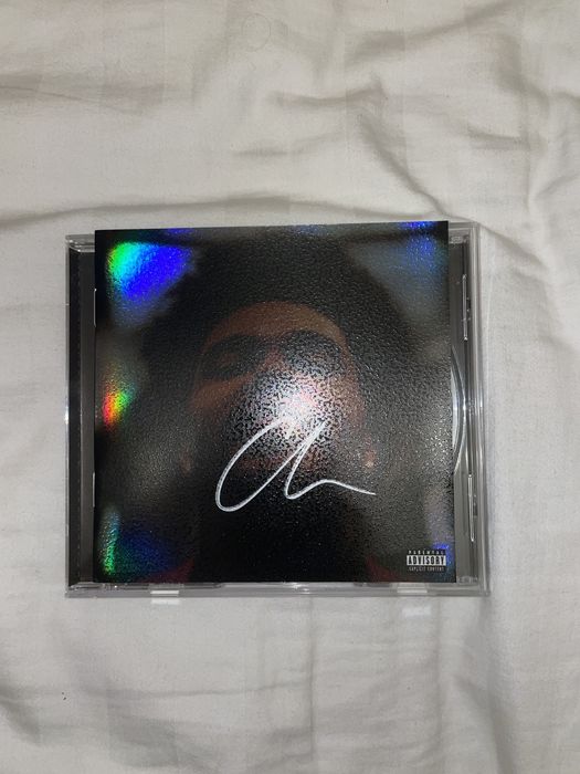 the-weeknd-after-hours-signed-cd-grailed