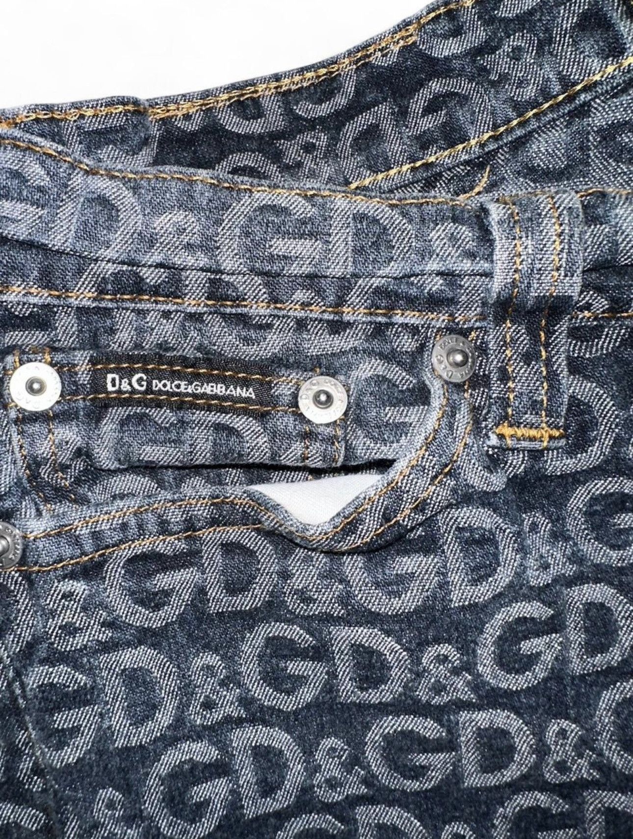 Dolce & Gabbana Dolce & Gabbana Monogram logo jeans Size US 30 / EU 46 - 6 Thumbnail