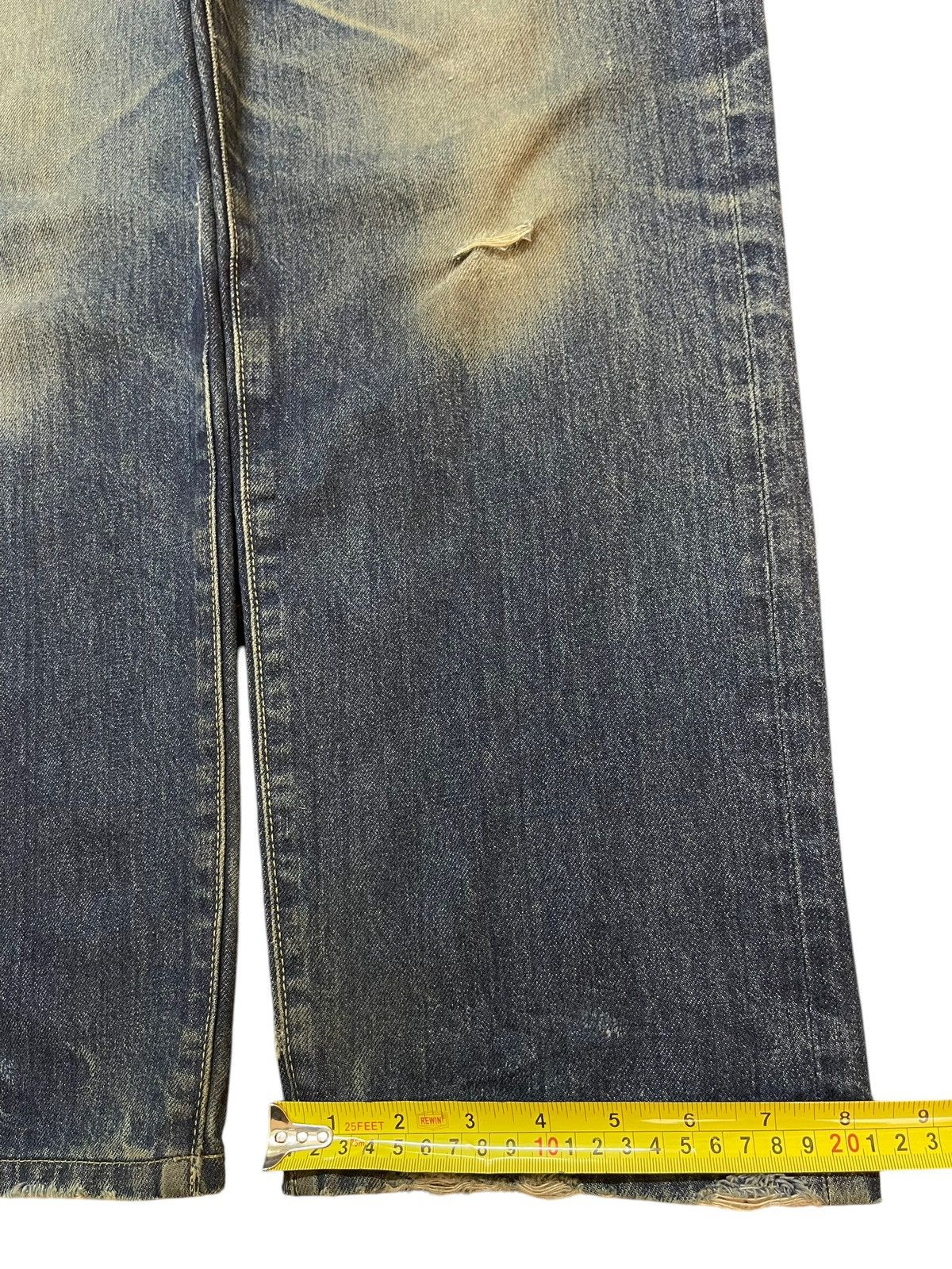 Uniqlo Vintage Japanese Uniqlo Mud Wash Style Baggy Jeans Size US 35 - 17 Thumbnail