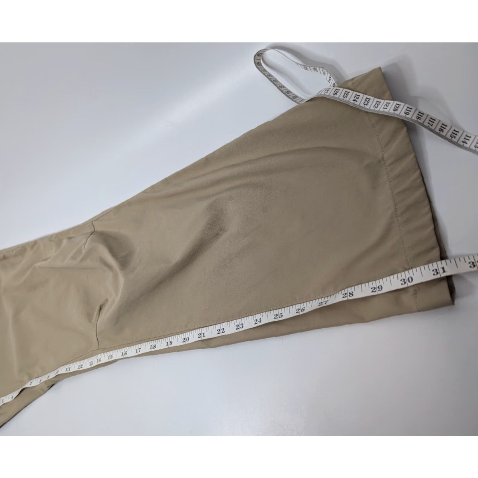 Eddie Bauer EDDIE BAUER Men’s Tech Pants Sz 36x32 Beige Nylon Stretch Outdoor Hiking Fishing Size US 36 / EU 52 - 7 Thumbnail