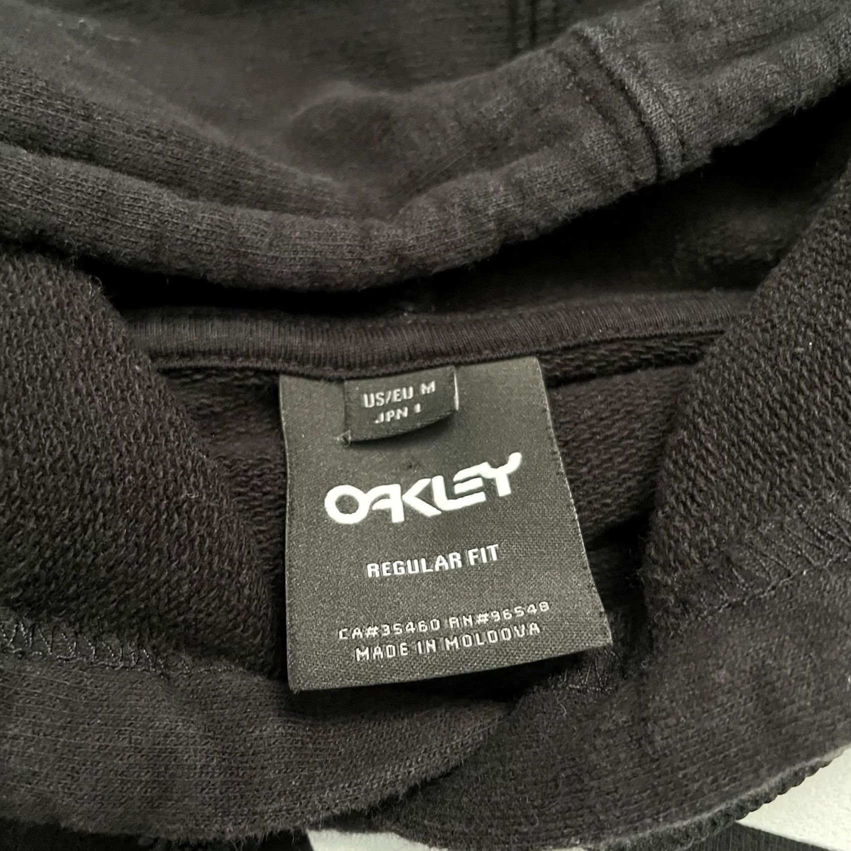 Oakley Oakley Pullover Hoodie Shirt Men Medium Black Logo Outdoor Sweatshirt Crew Neck Sweat Fleece Cotton Gorp Size US M / EU 48-50 / 2 - 5 Thumbnail