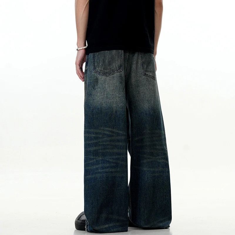 Jean Jeans Wide Leg American Style Size US 33 - 2 Thumbnail