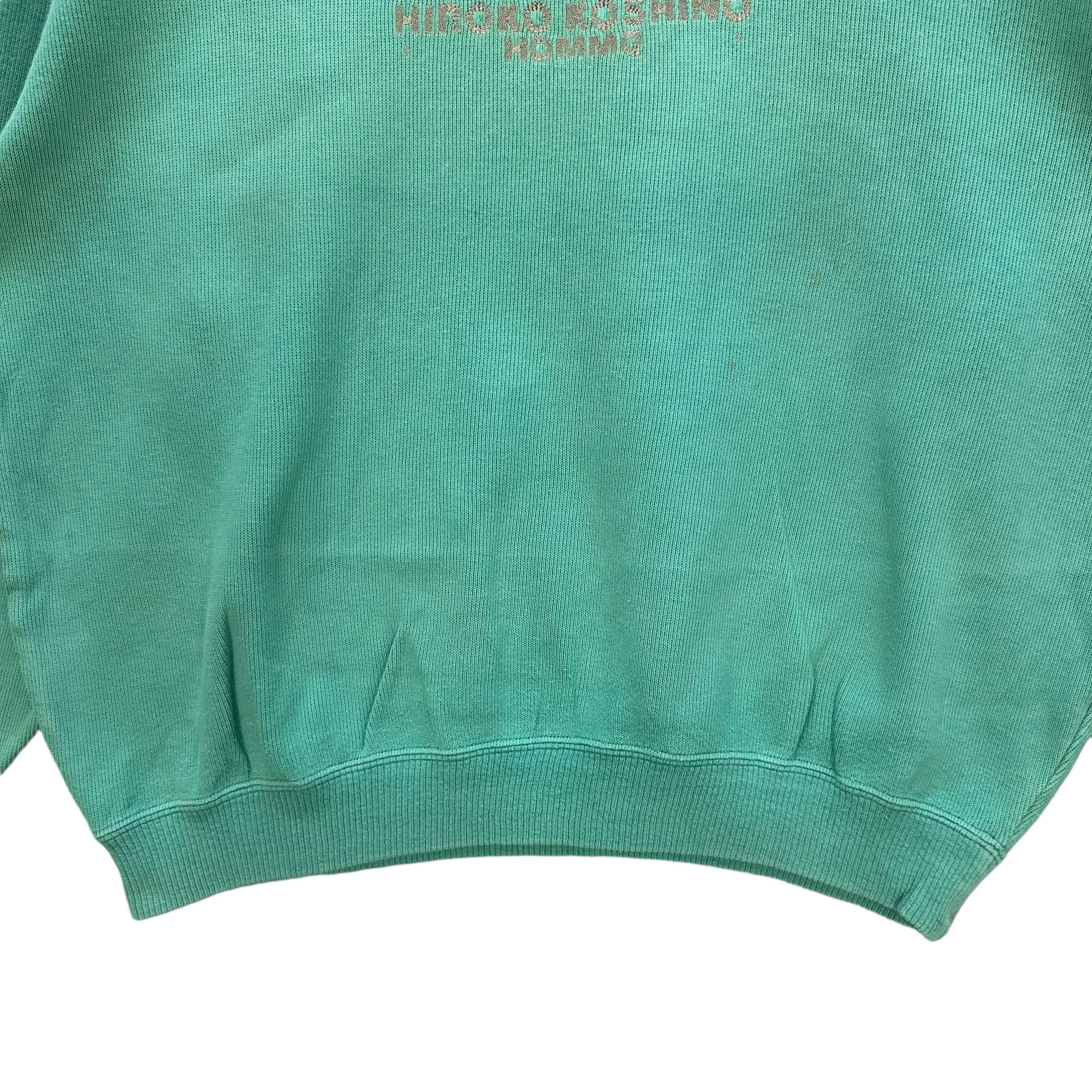 Hiroko Koshino Homme VINTAGE HIROKO KOSHINO HOMME BIG LOGO SWEATSHIRTS #8483-011 Size US M / EU 48-50 / 2 - 4 Thumbnail
