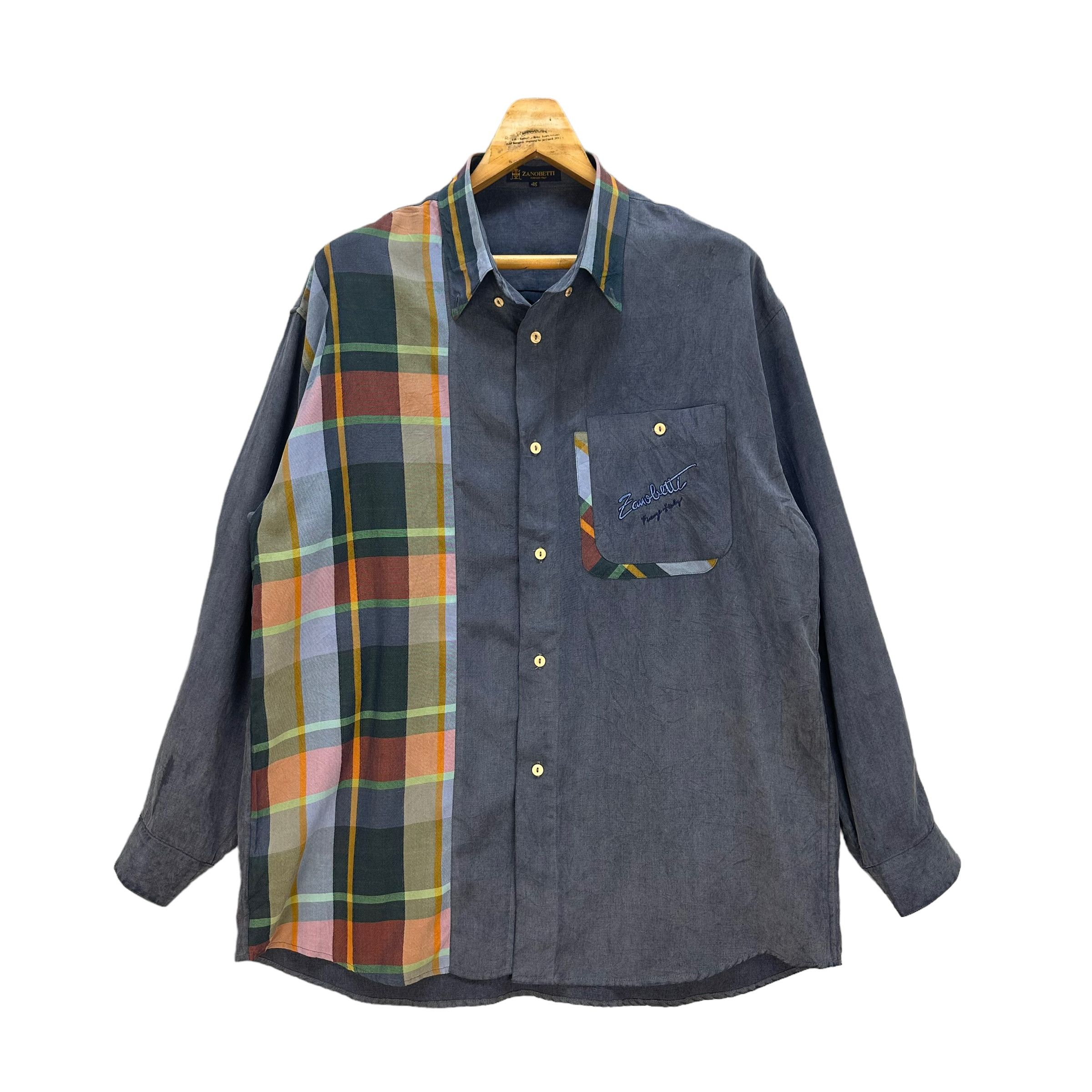 Other ZANOBETTI BUTTON UPS SHIRT #8253-217 Size US M / EU 48-50 / 2 - 1 Thumbnail